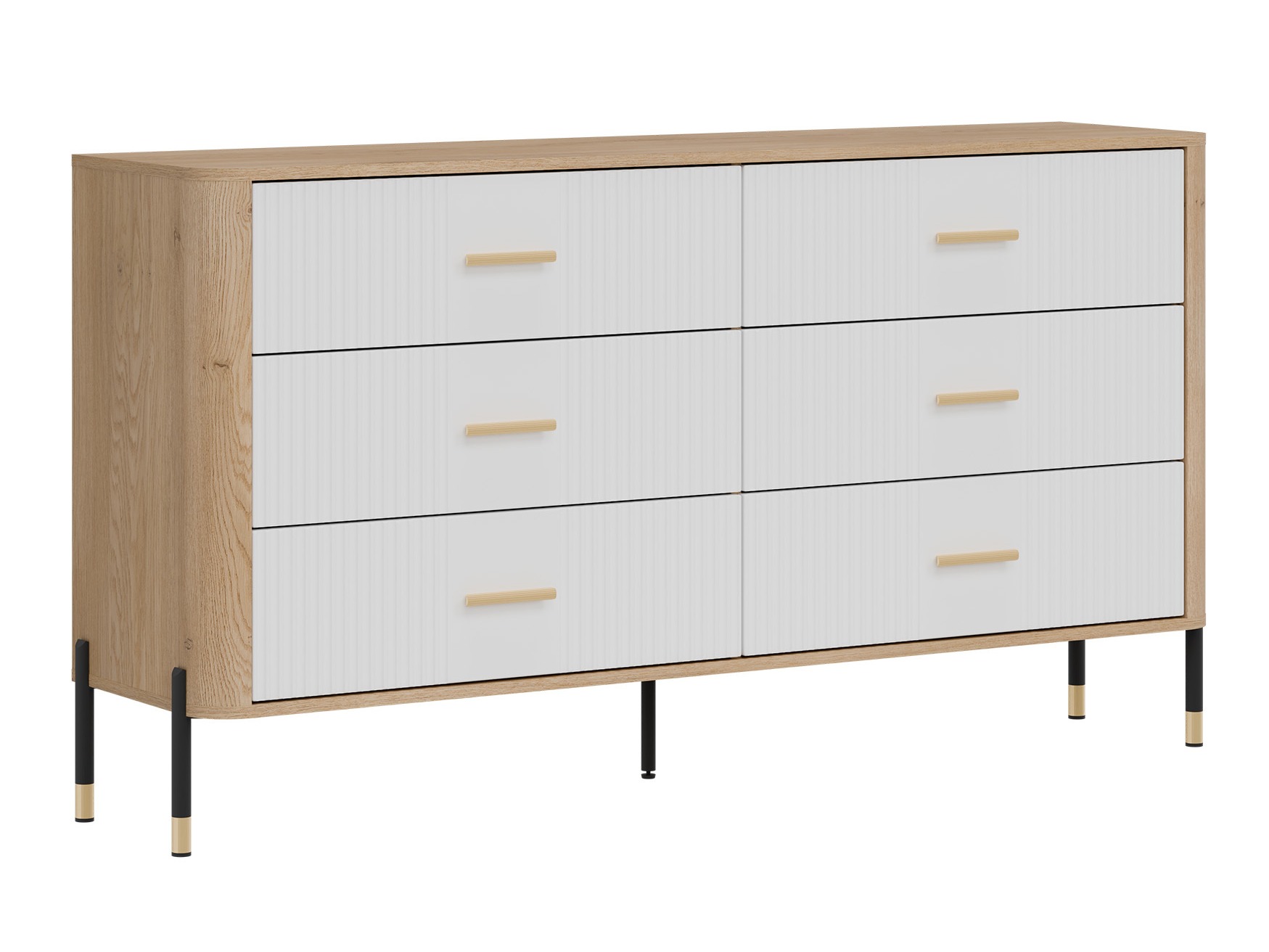 Chest of drawers Flosora 111 (White)