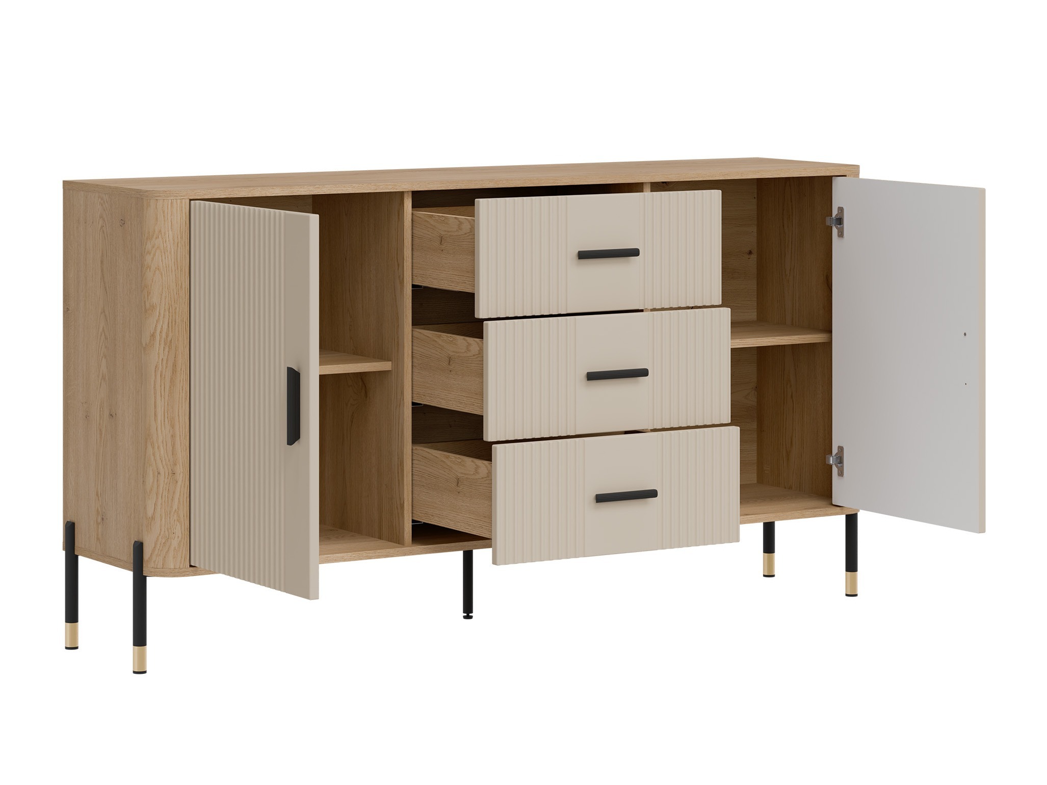 Chest of drawers Flosora 113 (Cashmere)