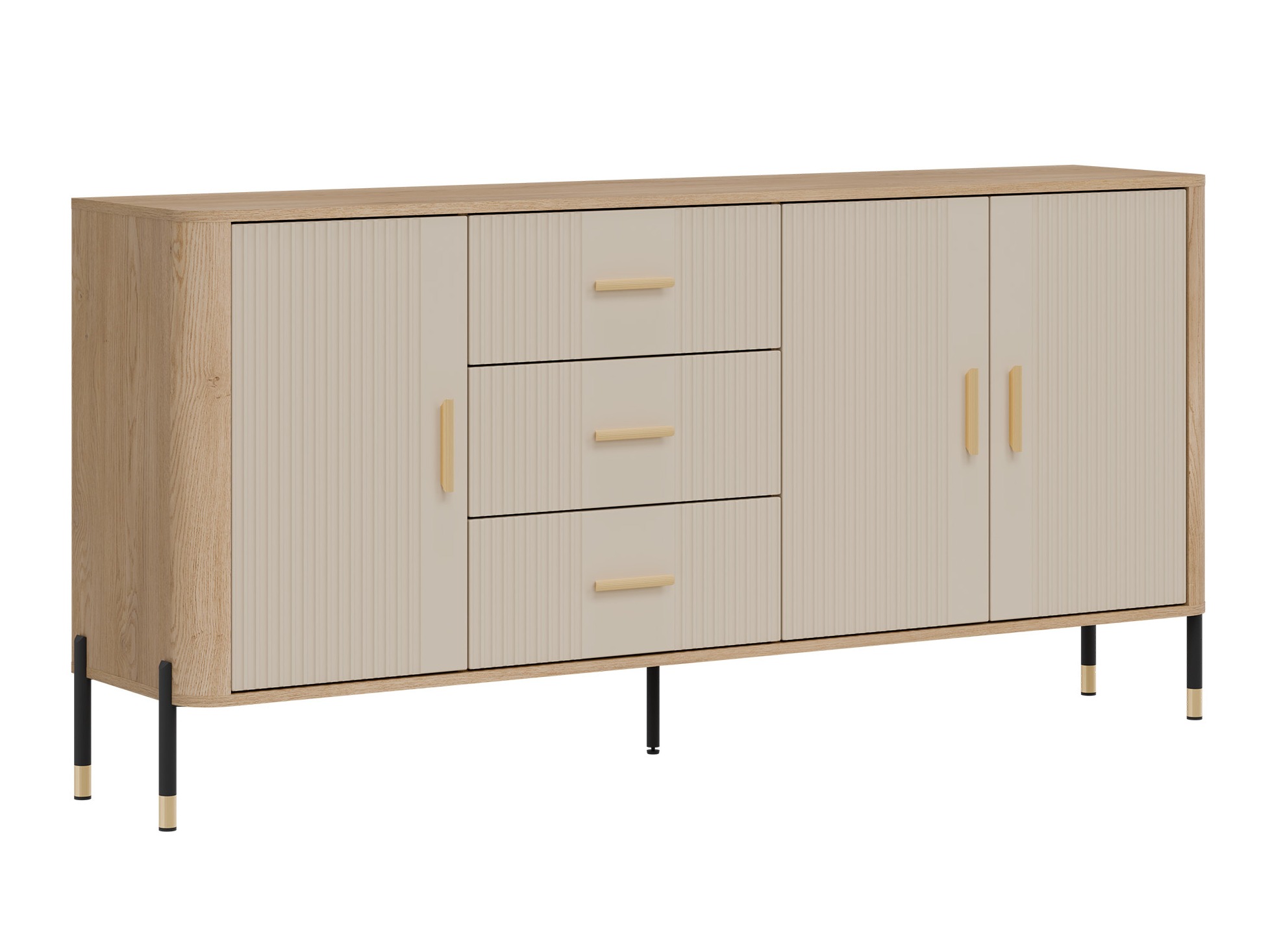 Chest of drawers Flosora 115 (Cashmere)