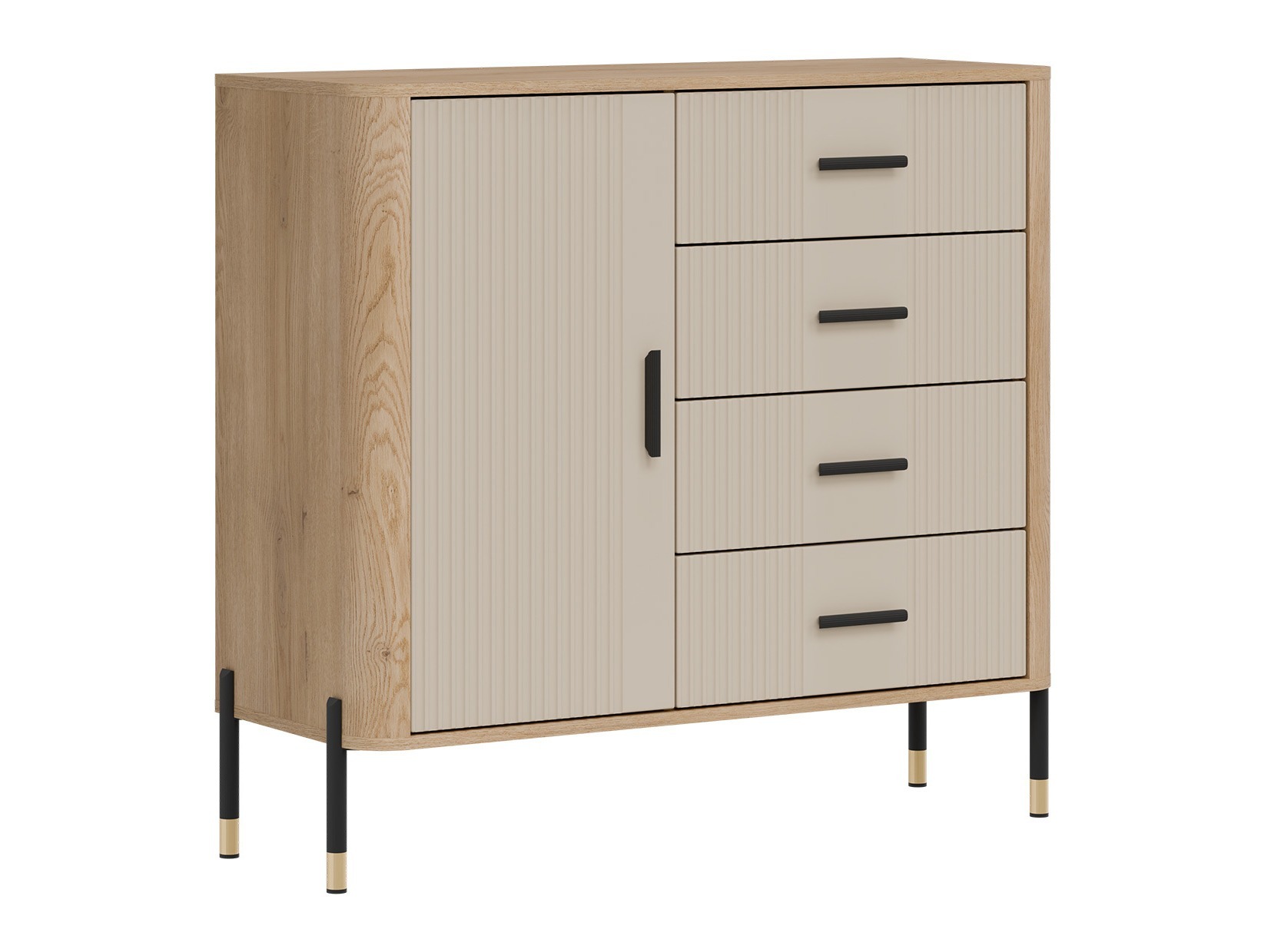 Chest of drawers Flosora 117 (Cashmere)
