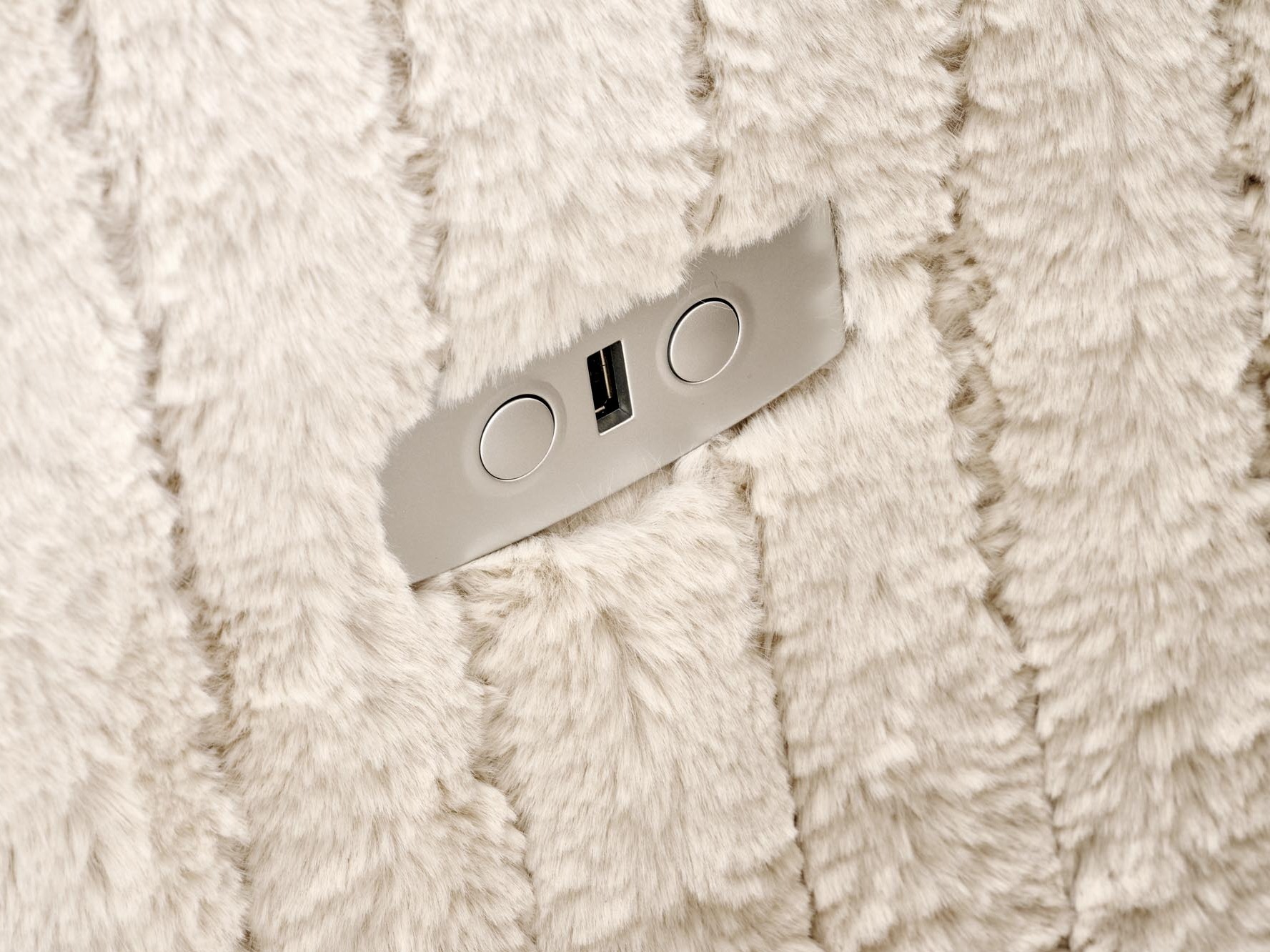 Ρυθμιζόμενη πολυθρόνα Houston 2079 (Μπεζ)