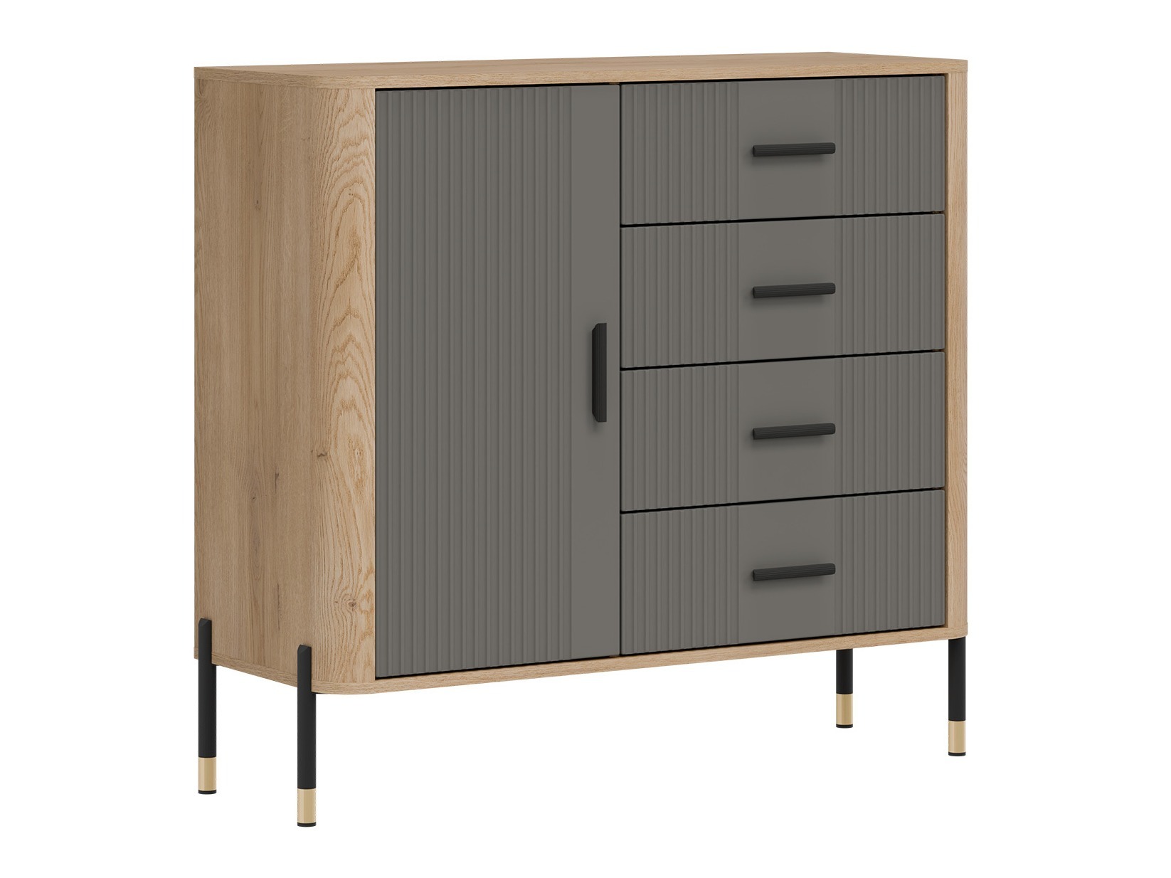 Συρταριέρα Flosora 117 (Γκρι)