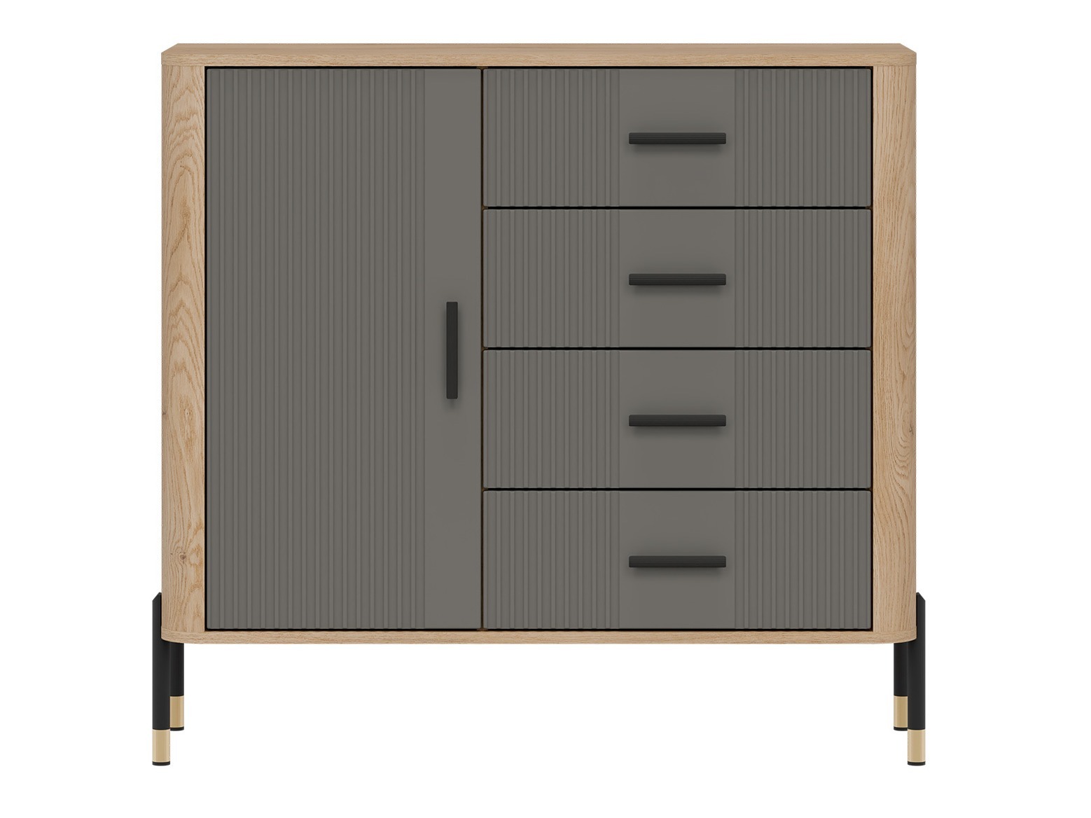 Συρταριέρα Flosora 117 (Γκρι)