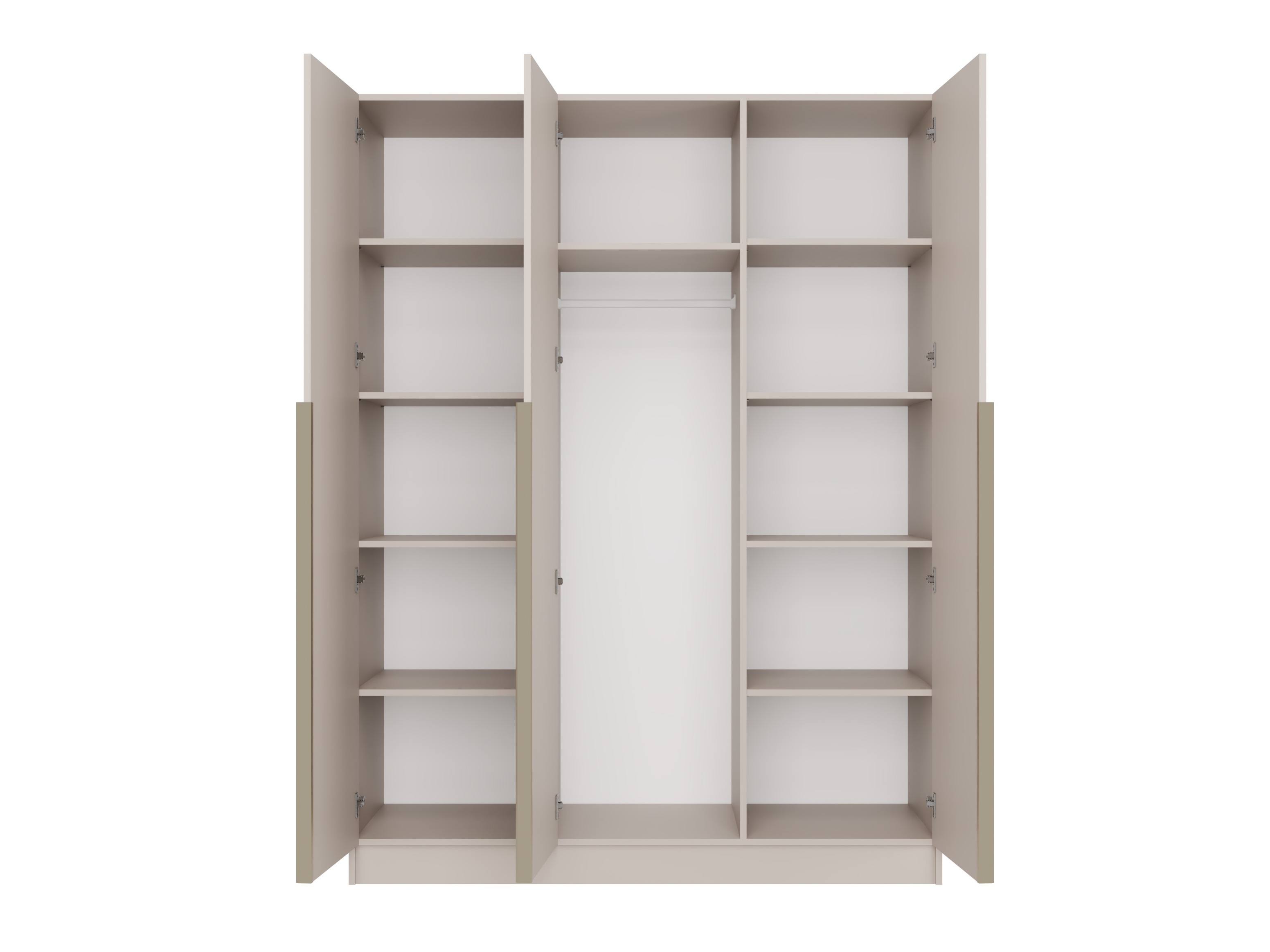 Wardrobe Mandeville 369 (Cashmere + Golden)