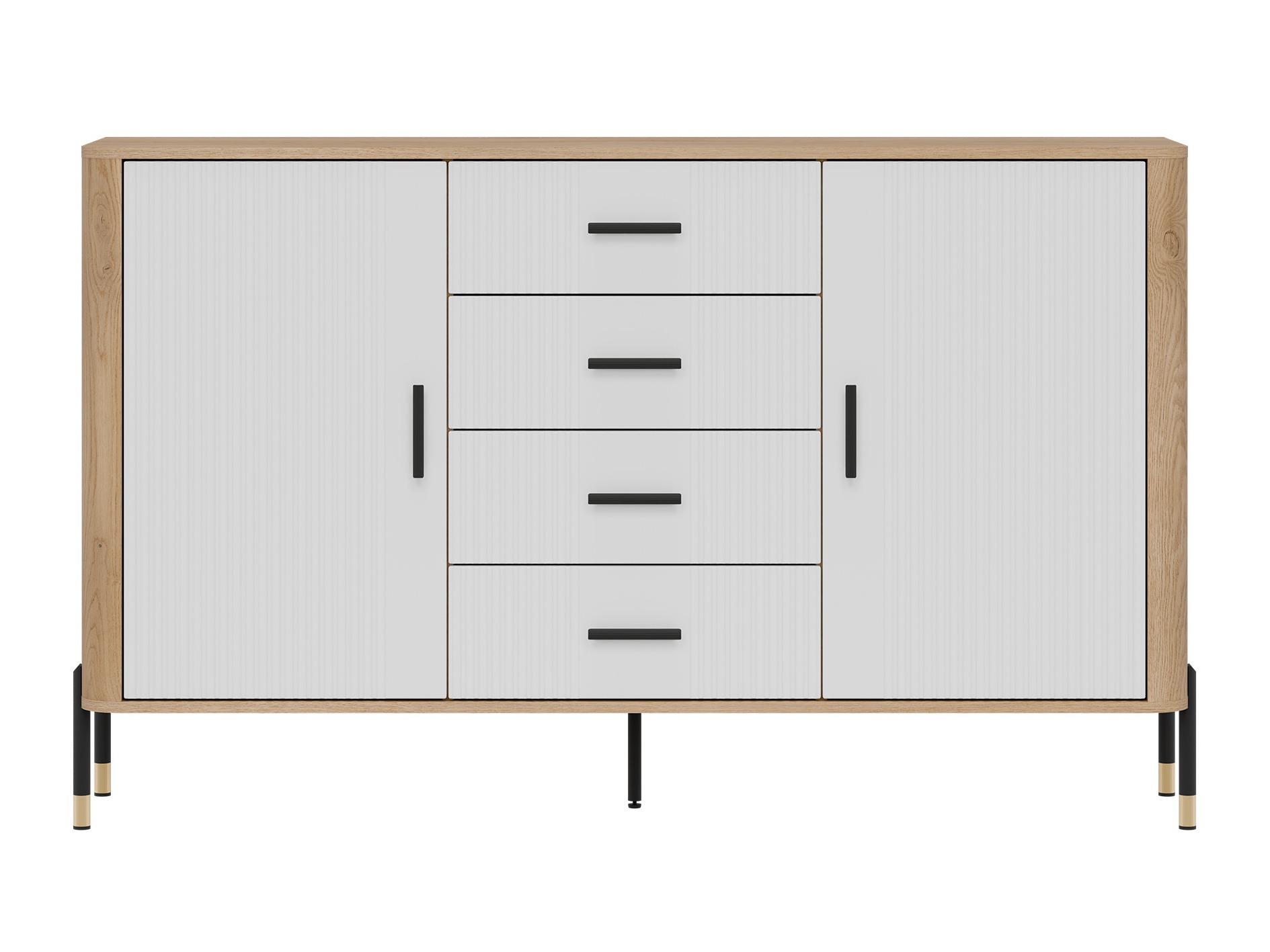 Chest of drawers Flosora 119 (White)