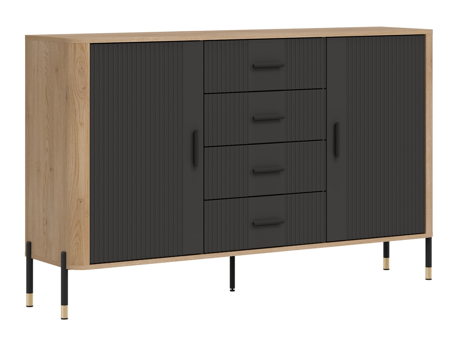 Συρταριέρα Flosora 119 (Ανθρακί)