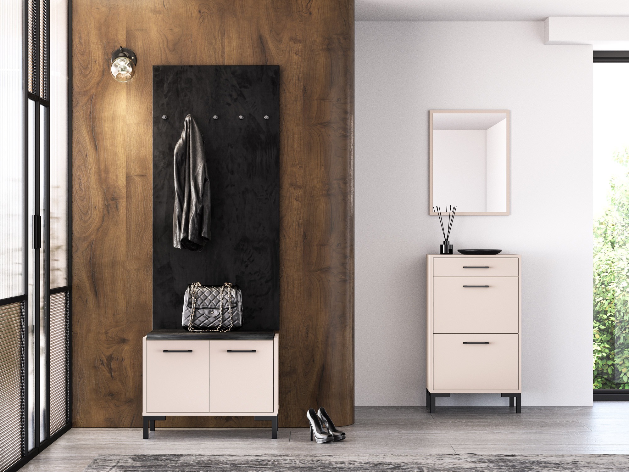 Coat rack Fiolevo 103
