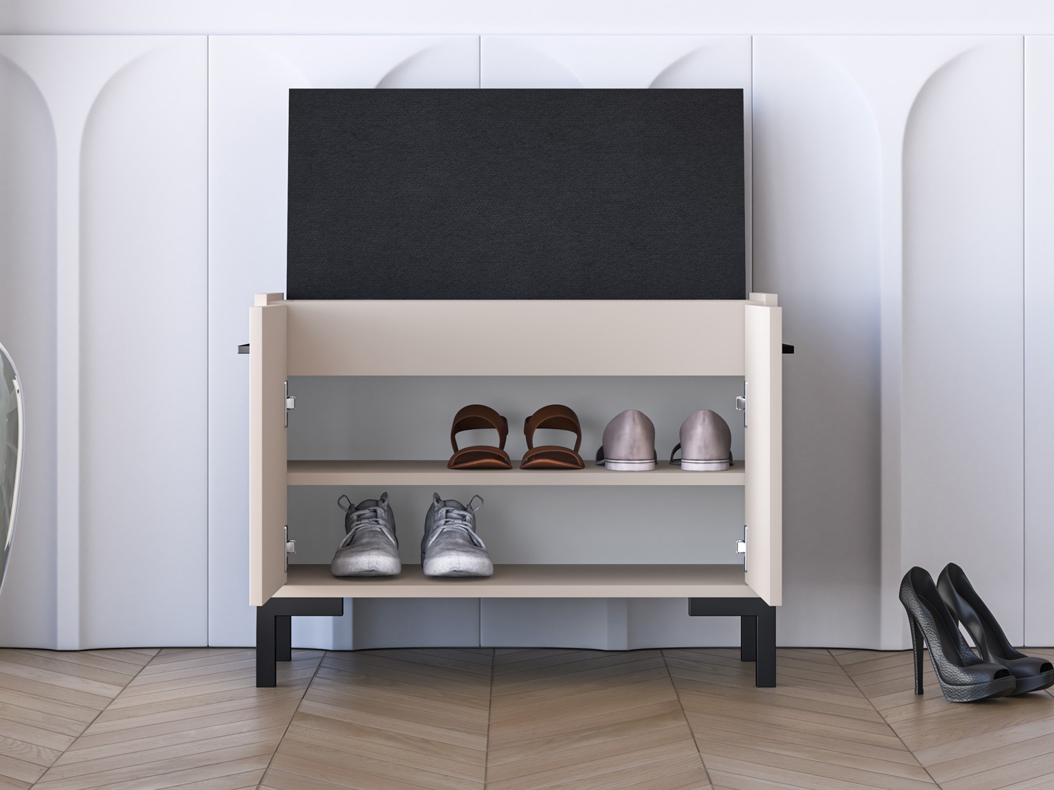 Shoe cabinet Fiolevo 102