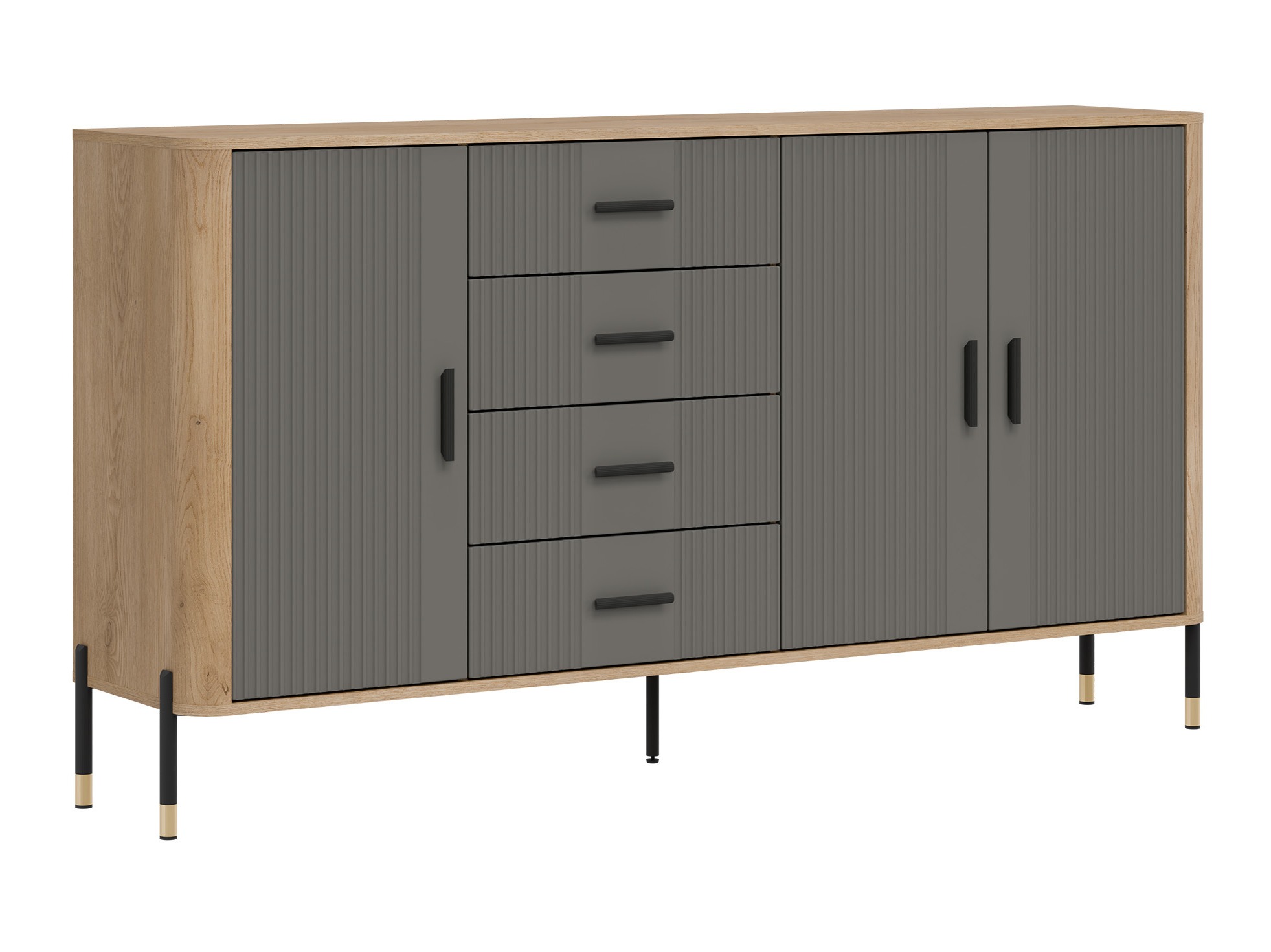 Συρταριέρα Flosora 121 (Γκρι)