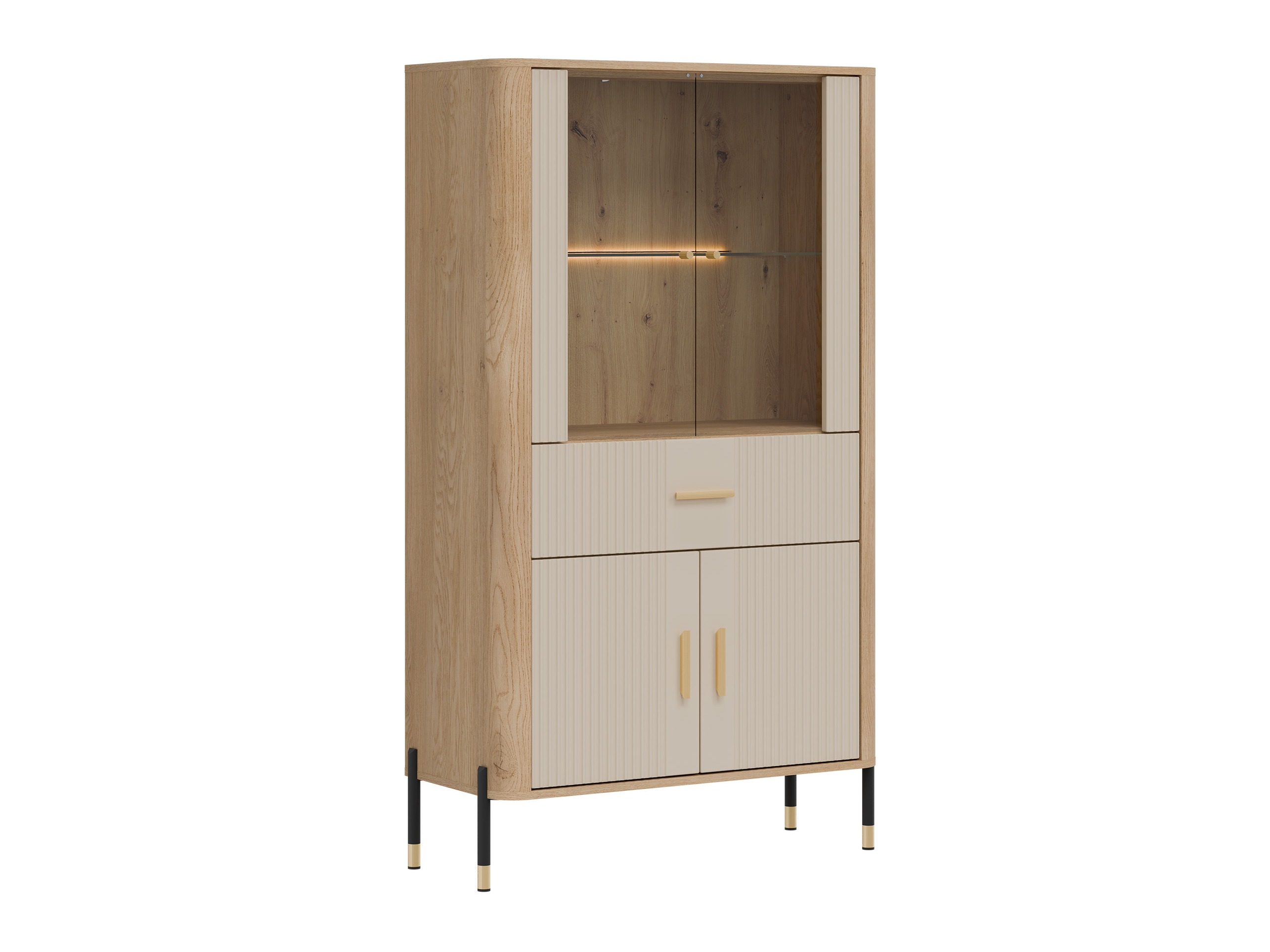 Bookcase Flosora 125 (Cashmere)