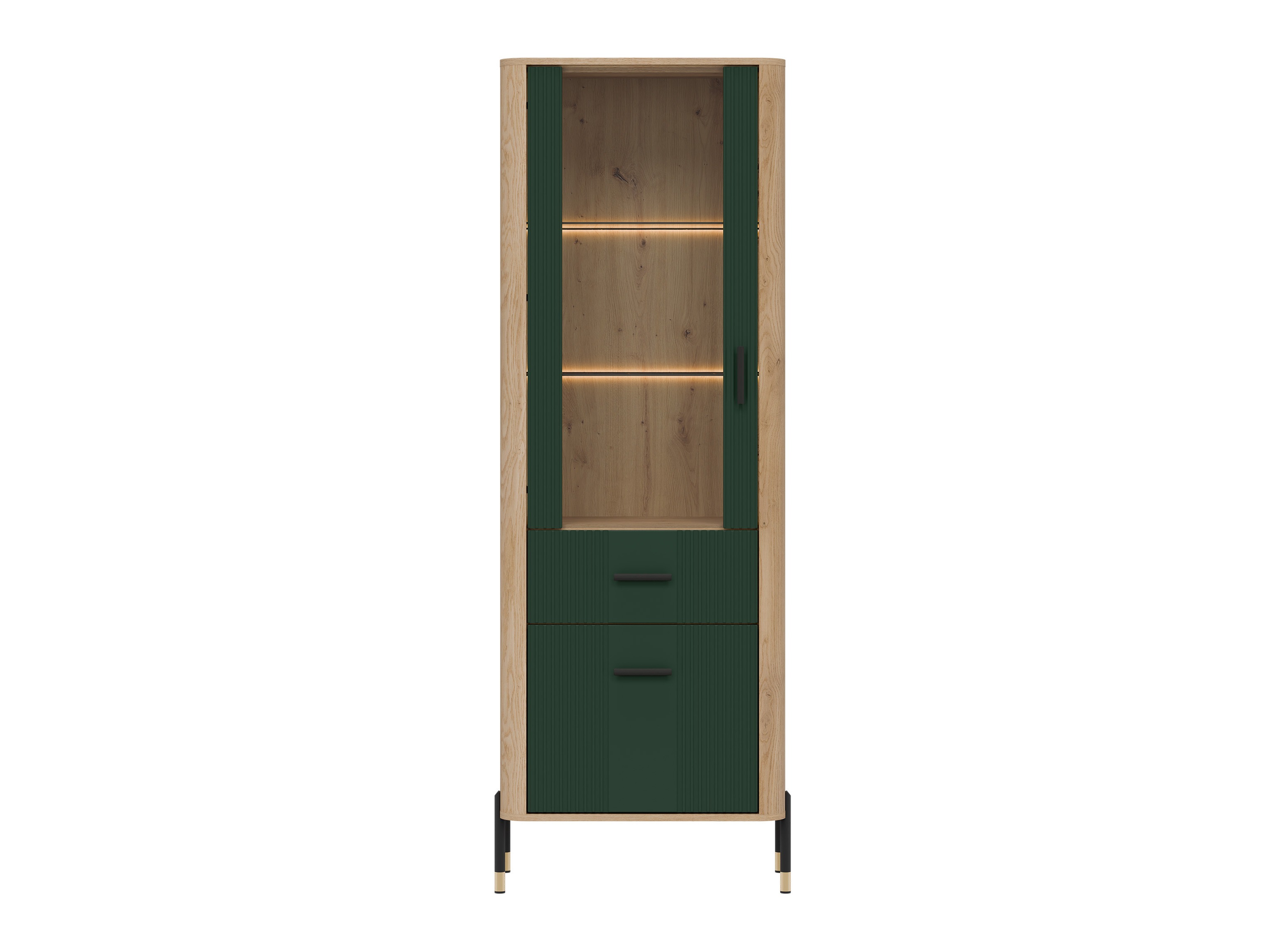Bookcase Flosora 127 (Green)