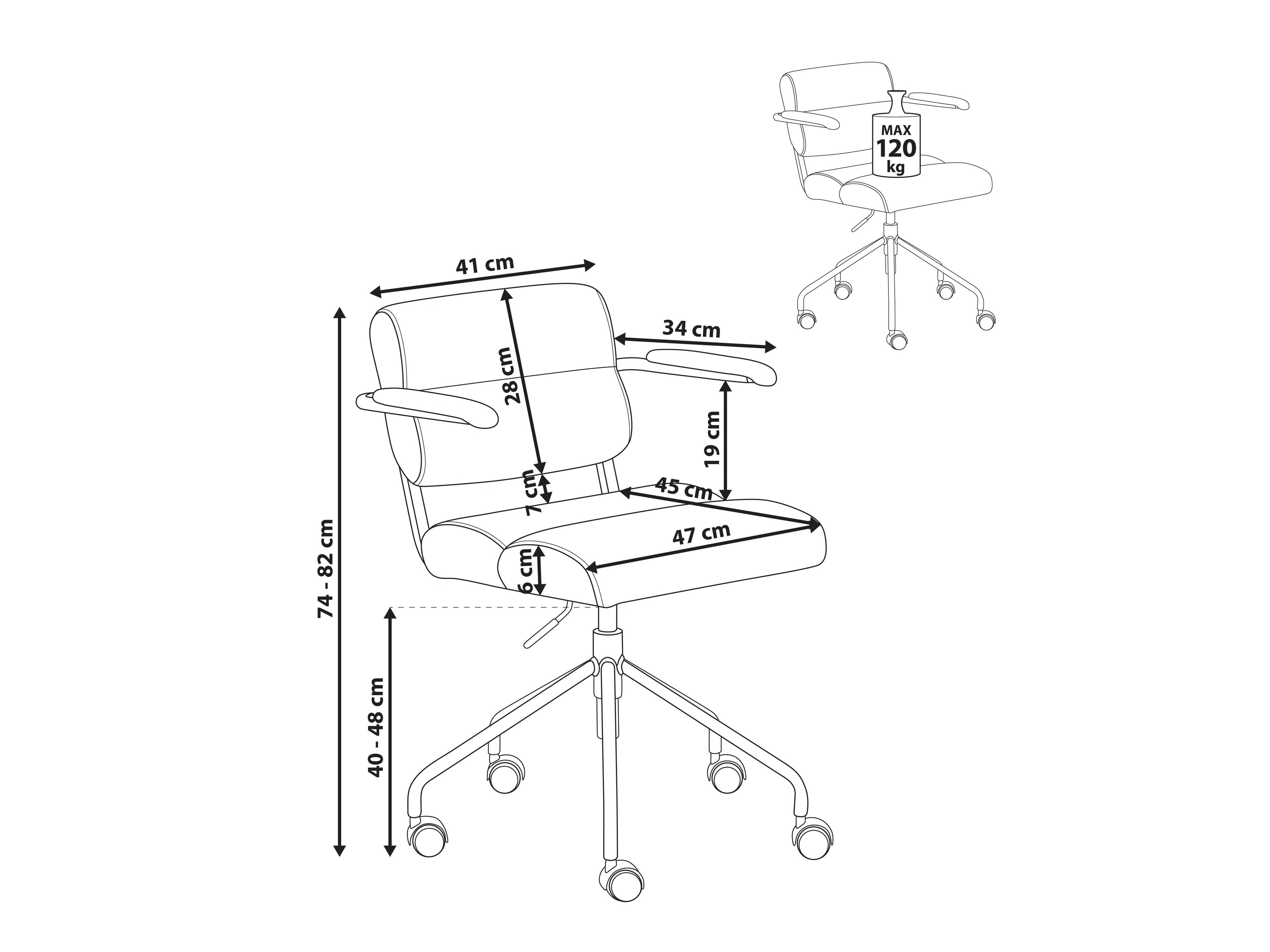 Office chair Berwyn 2759 (Green)