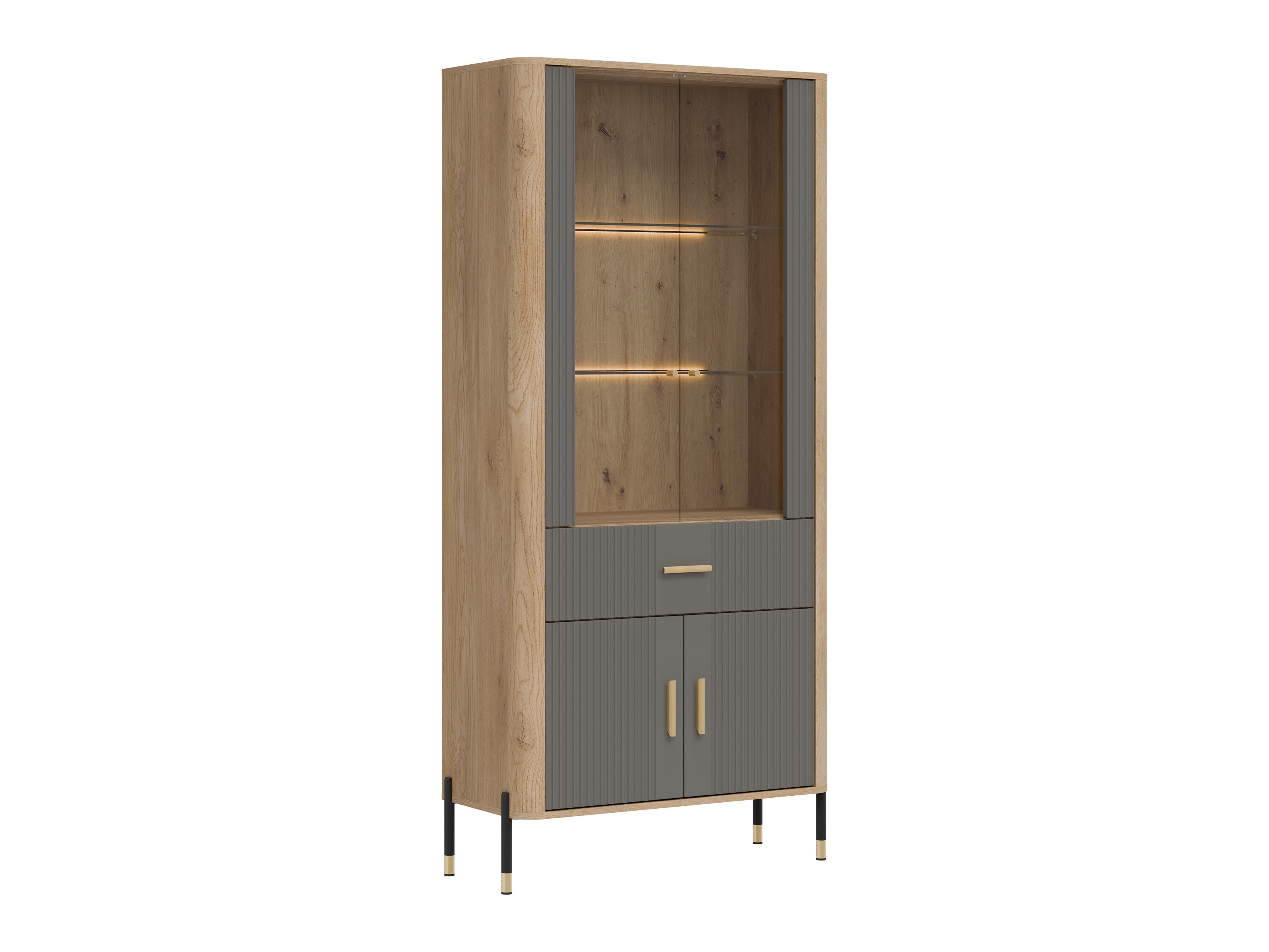 Βιβλιοθήκη Flosora 129 (Γκρι)
