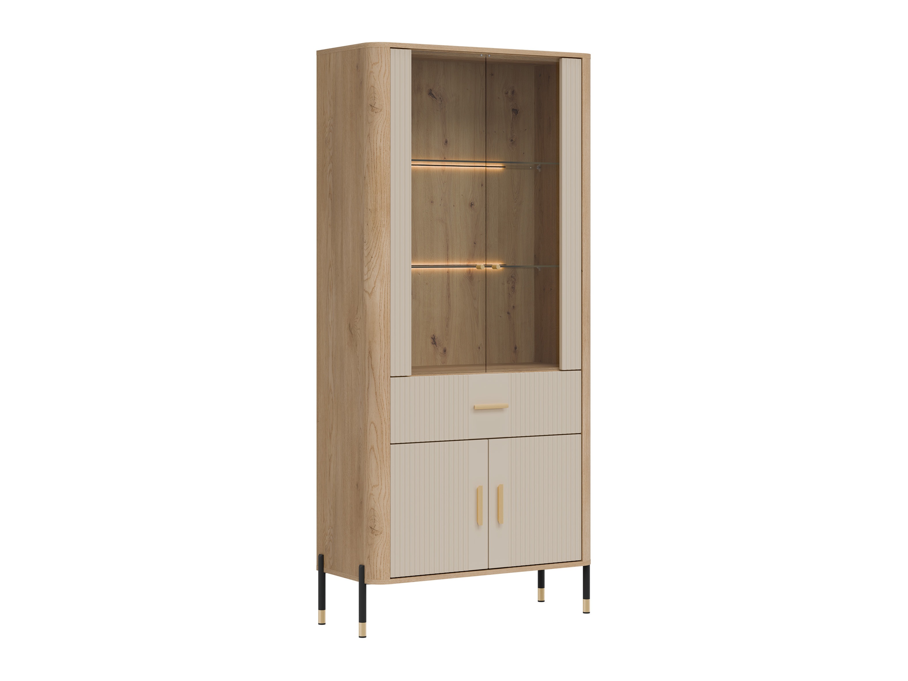 Bookcase Flosora 129 (Cashmere)