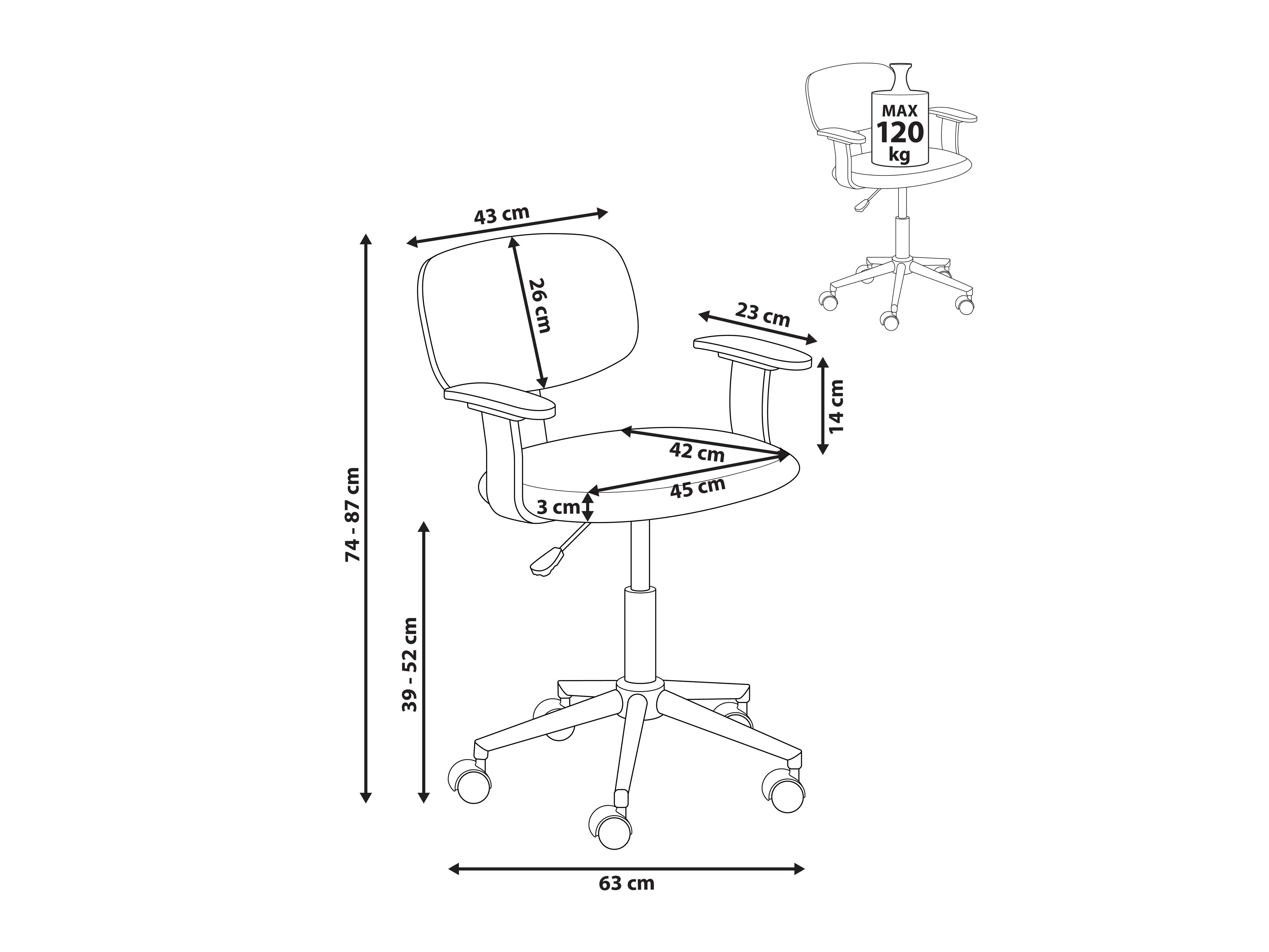 Office chair Berwyn 2768 (Green)