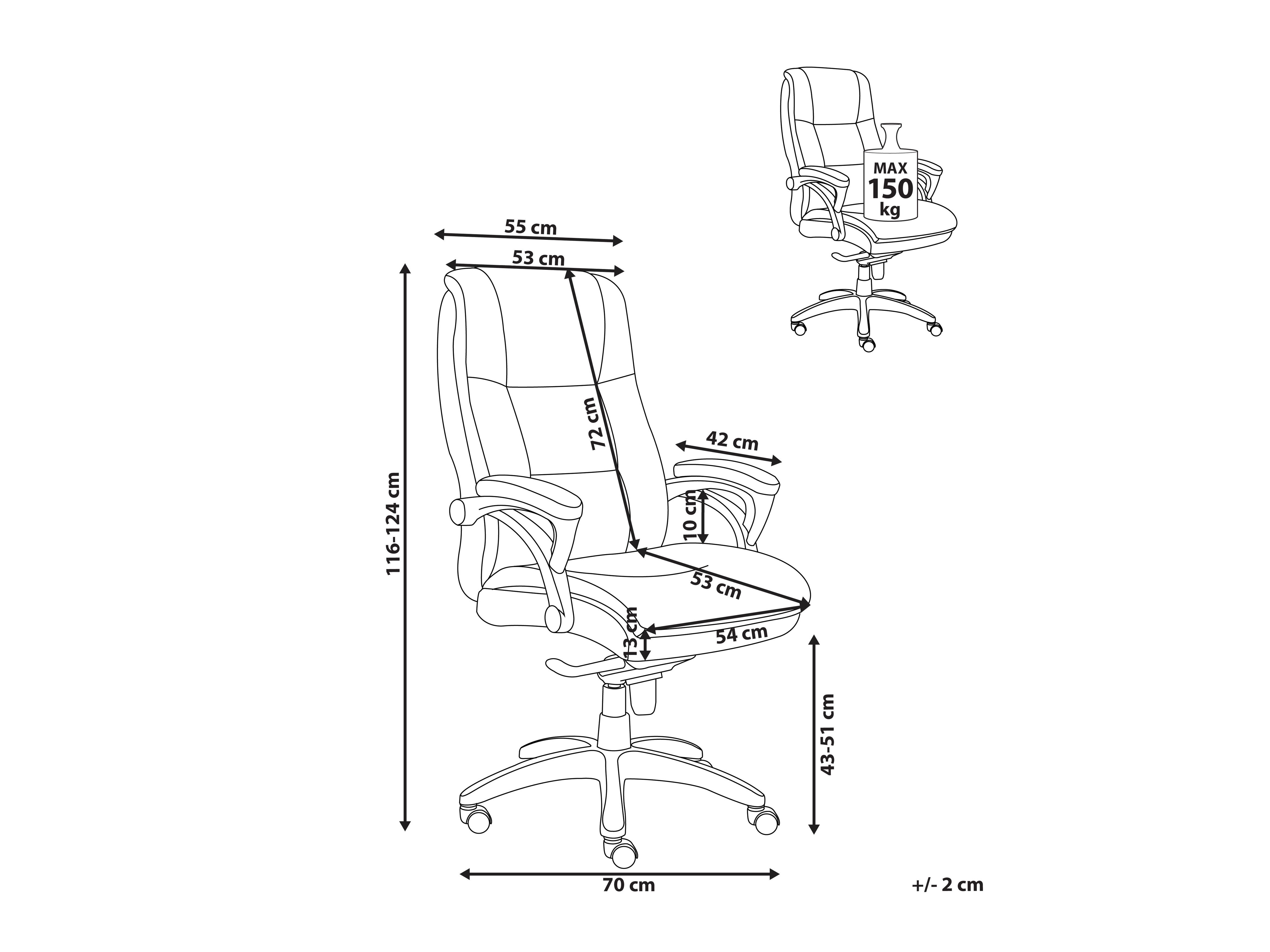 Καρέκλα γραφείου Berwyn 2774