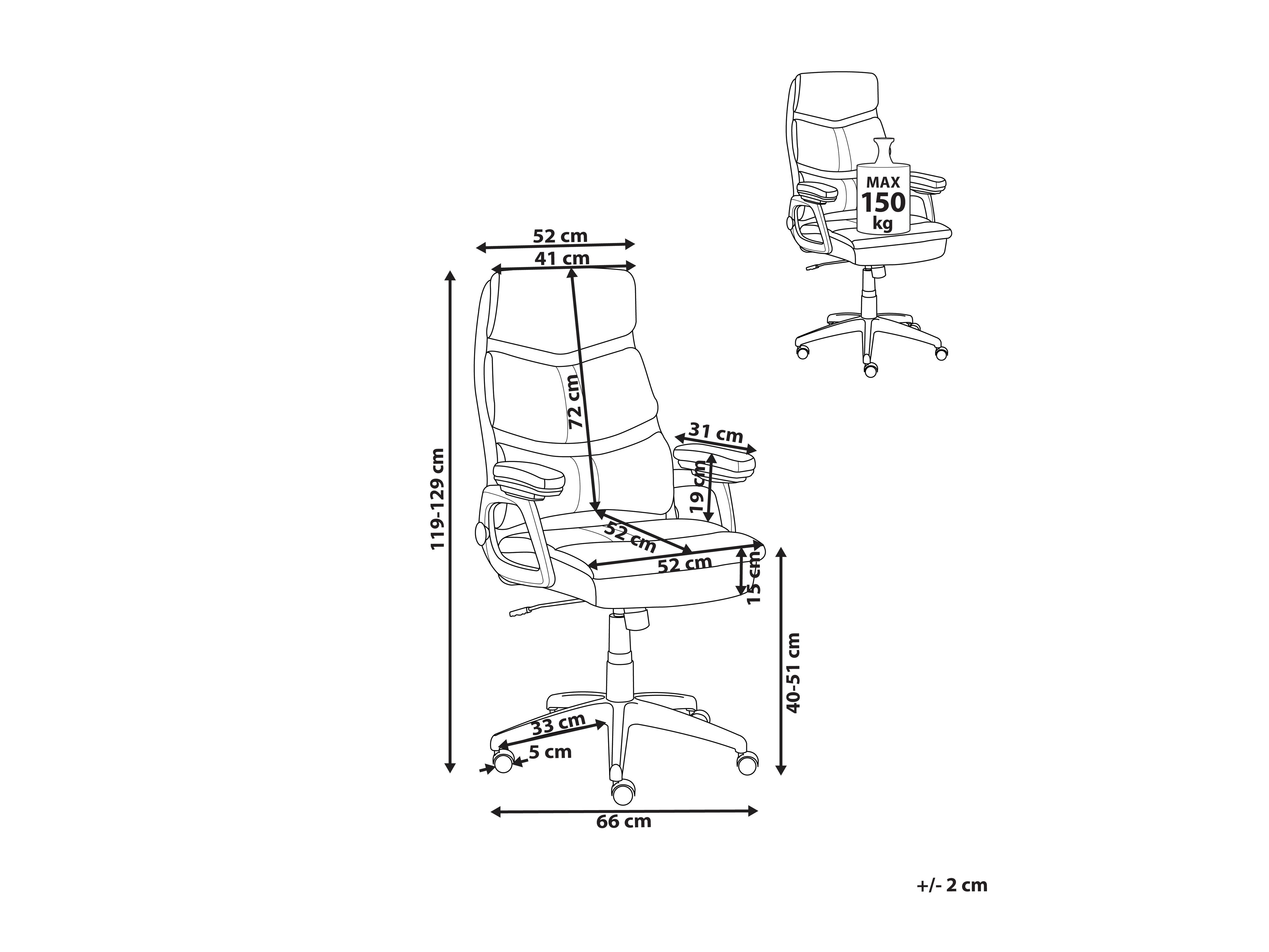 Office chair Berwyn 2776