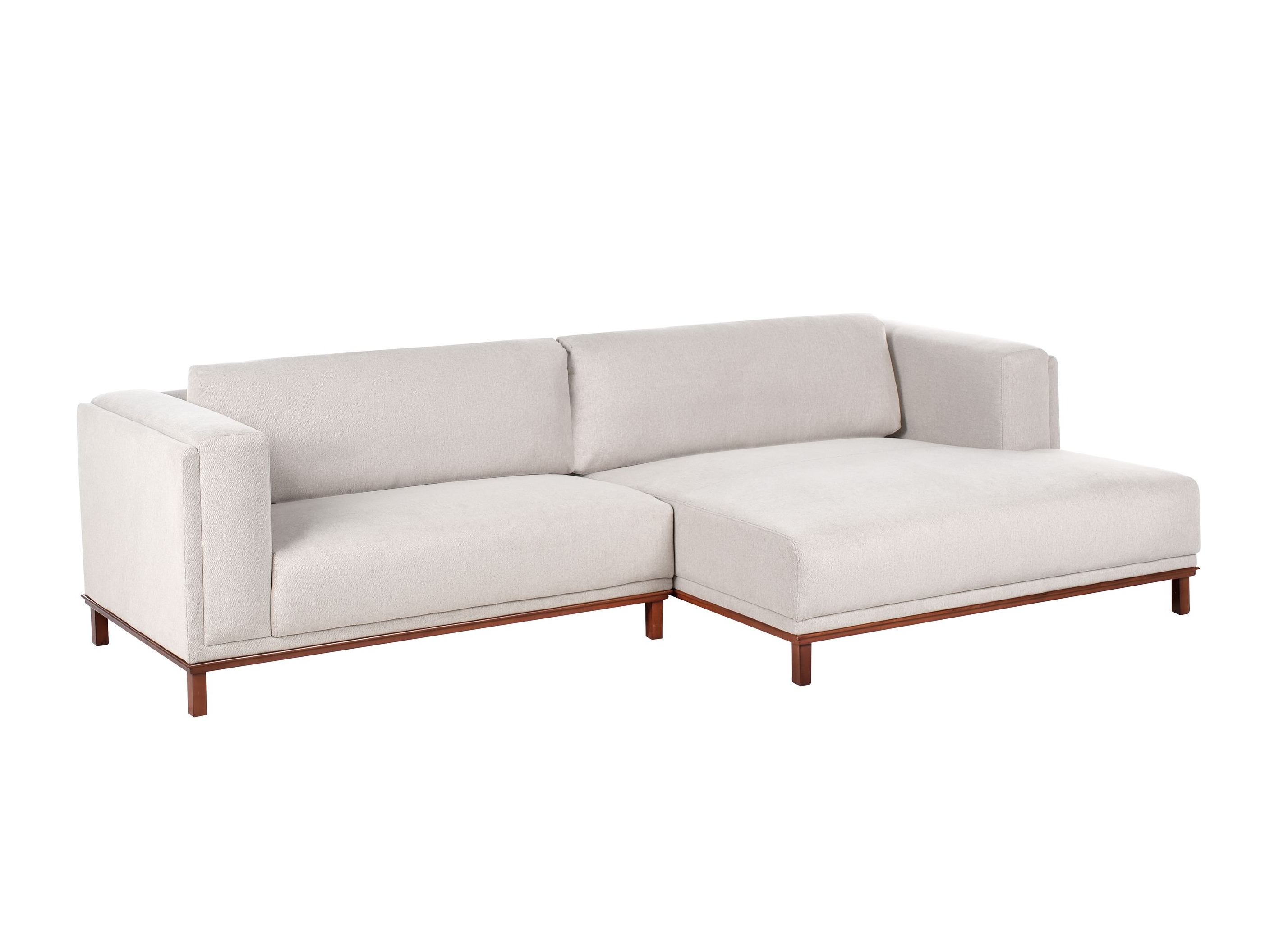 Γωνιακός Καναπές Berwyn 2798 (Ανοιχτό μπεζ)