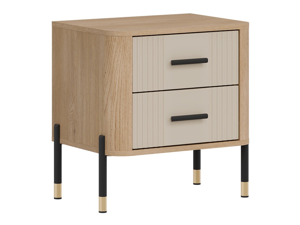 Bedside table Flosora 140 (Cashmere)