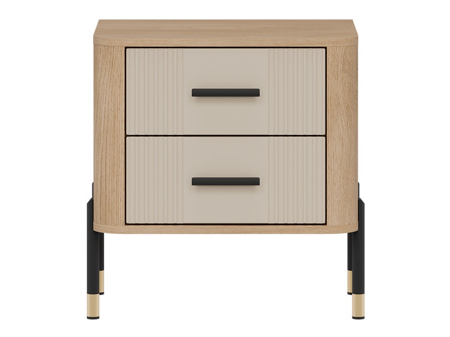 Bedside table Flosora 140 (Cashmere)