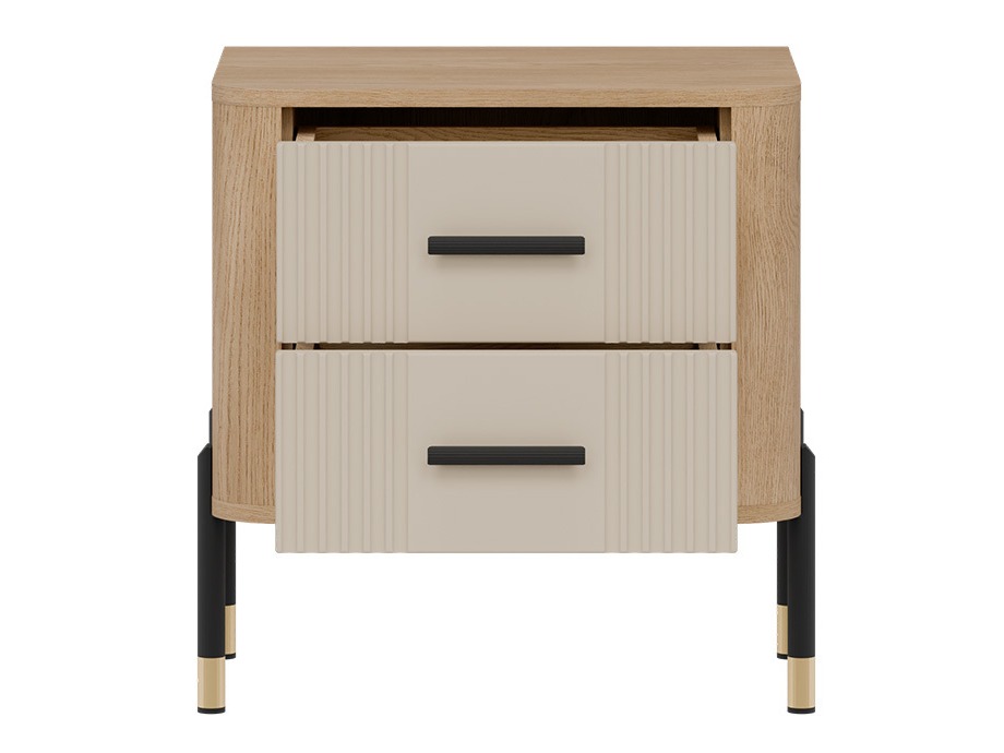 Bedside table Flosora 140 (Cashmere)