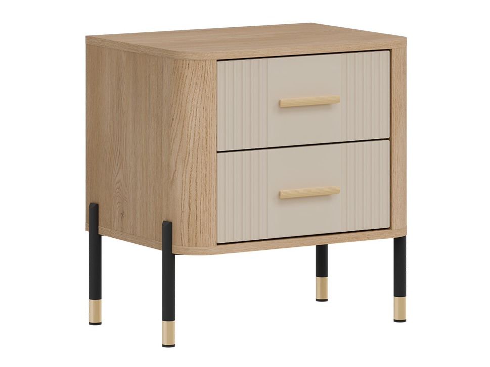 Bedside table Flosora 140 (Cashmere)