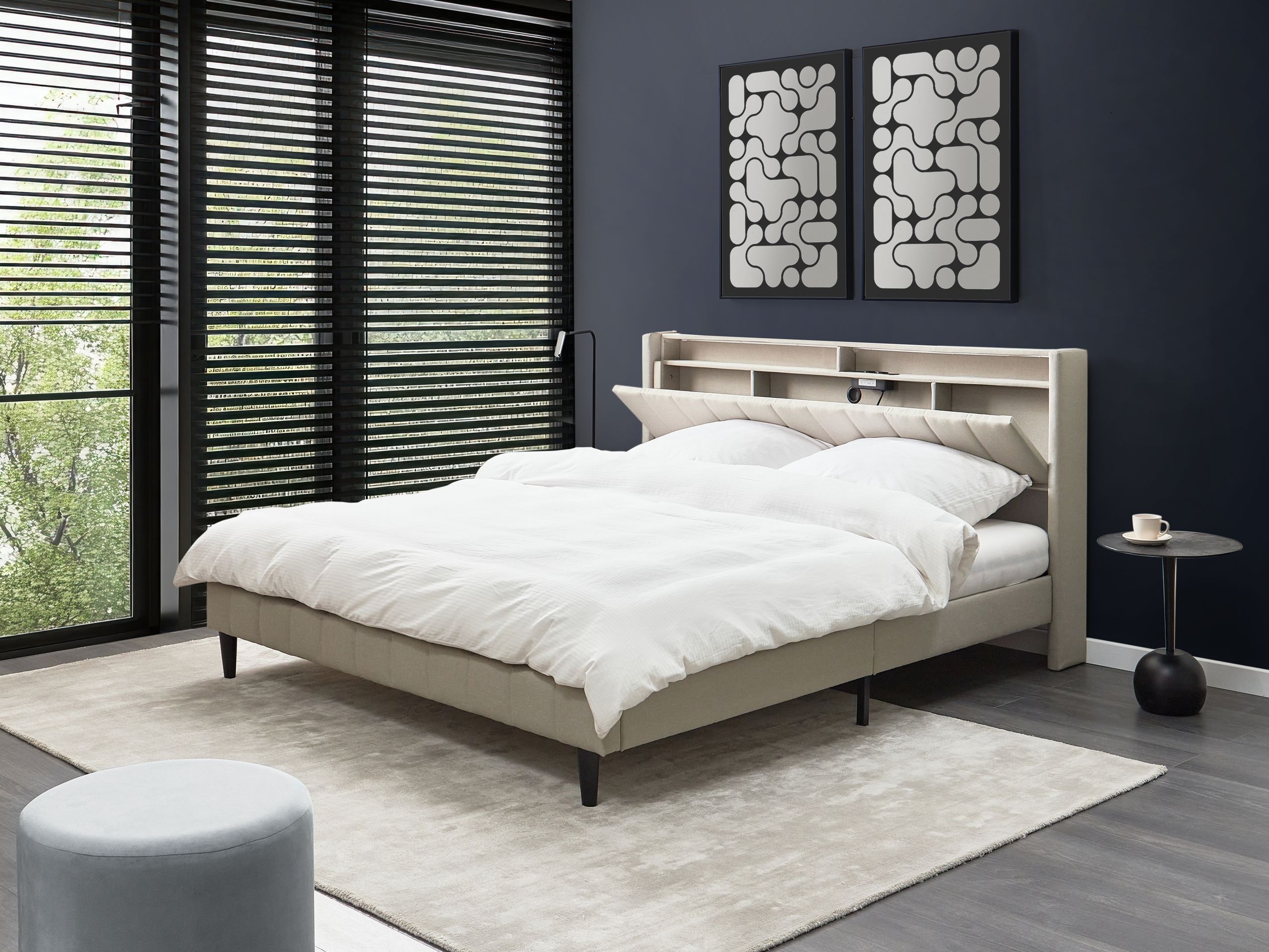 Bed Berwyn 2804 (Beige)