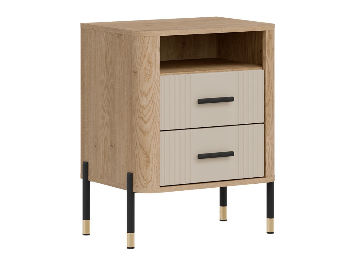 Bedside table Flosora 142 (Cashmere)