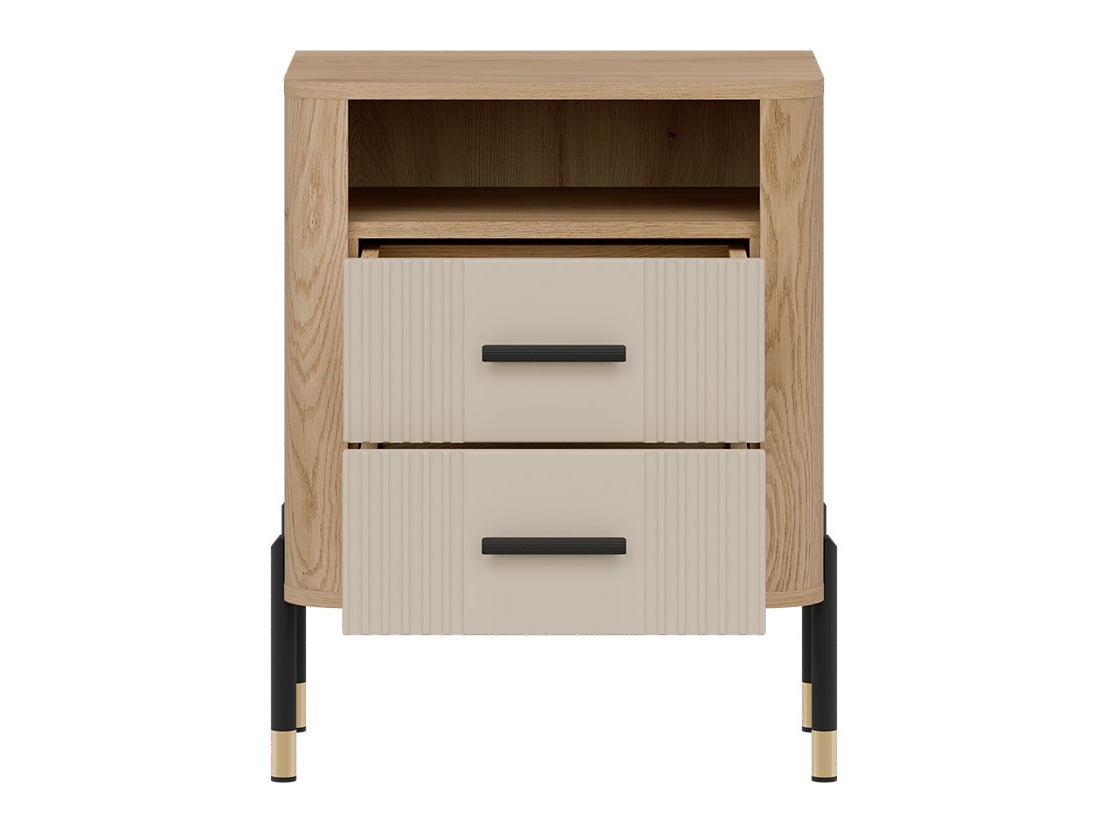 Bedside table Flosora 142 (Cashmere)