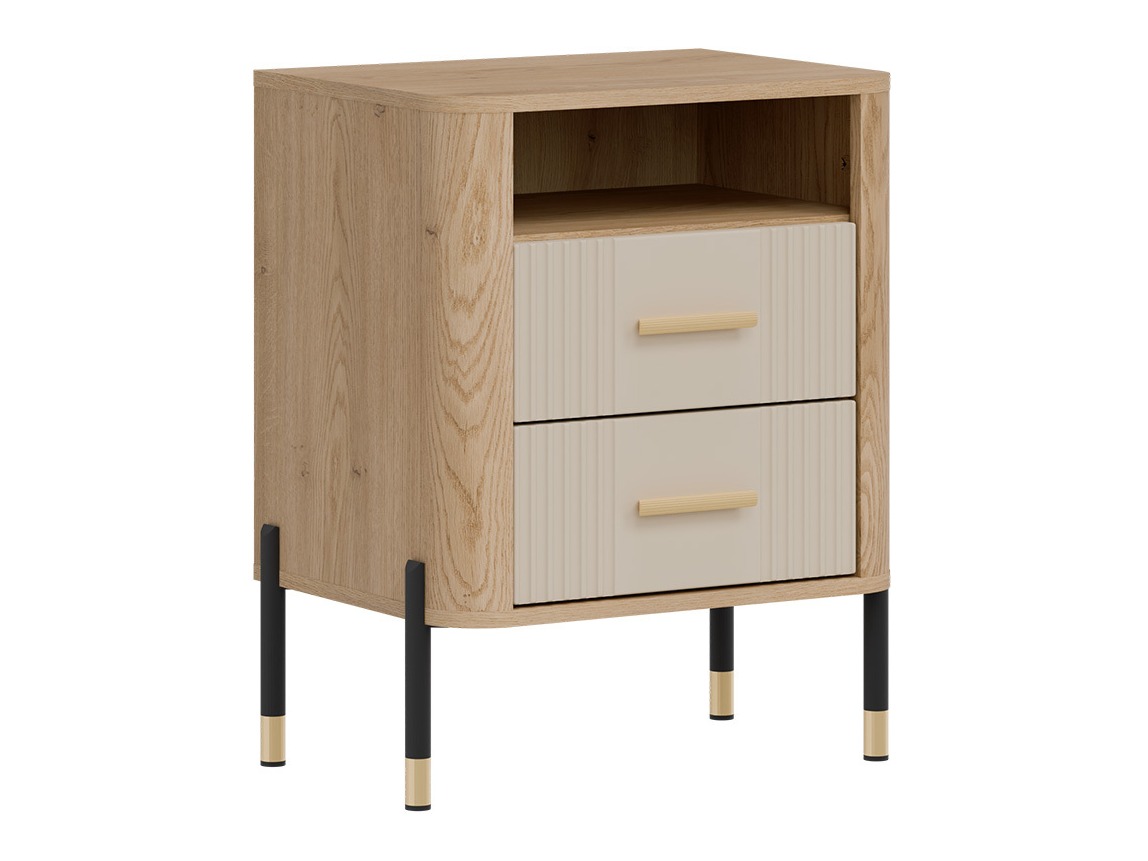 Bedside table Flosora 142 (Cashmere)