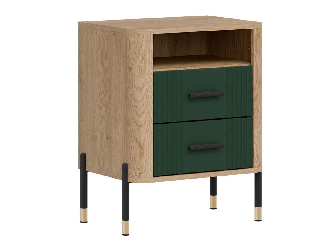 Bedside table Flosora 142 (Green)