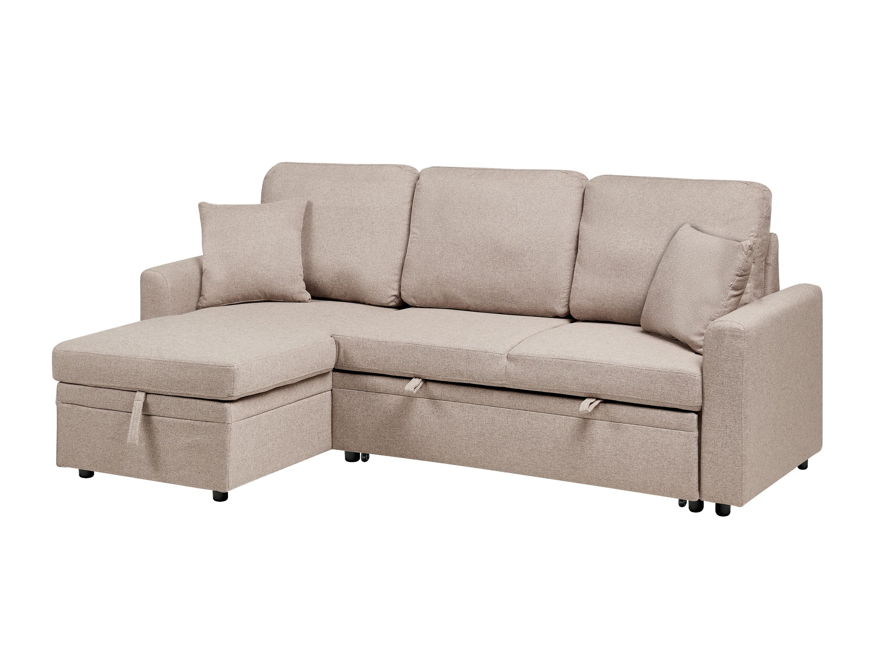 Γωνιακός Καναπές Berwyn 2805 (Ανοιχτό καφέ)