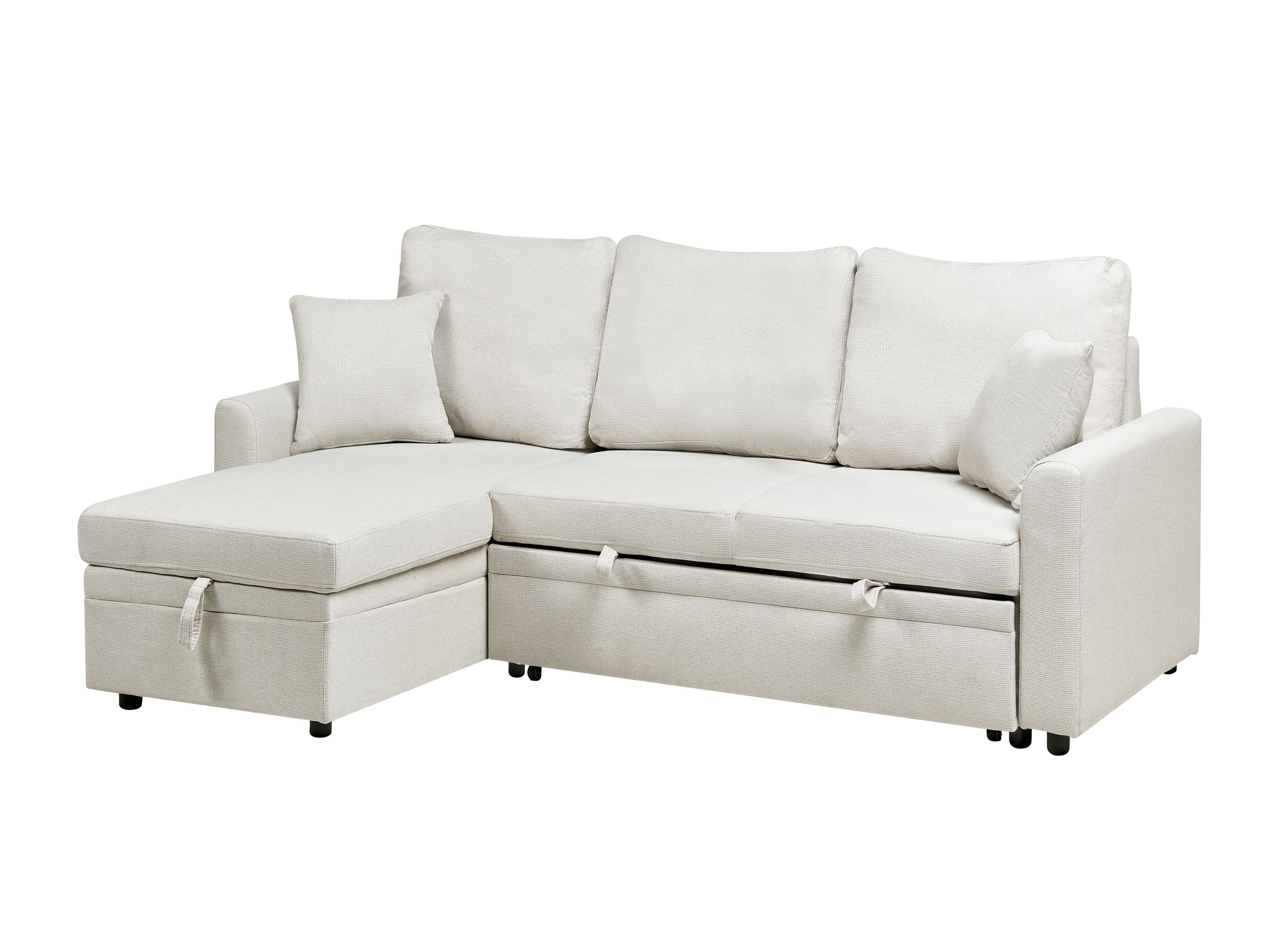 Γωνιακός Καναπές Berwyn 2805 (Ανοιχτό μπεζ)