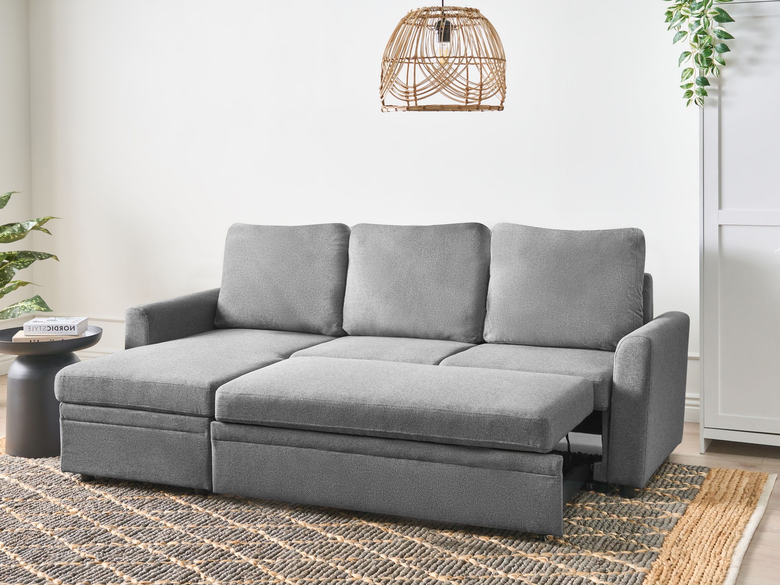 Γωνιακός Καναπές Berwyn 2805 (Γκρι)