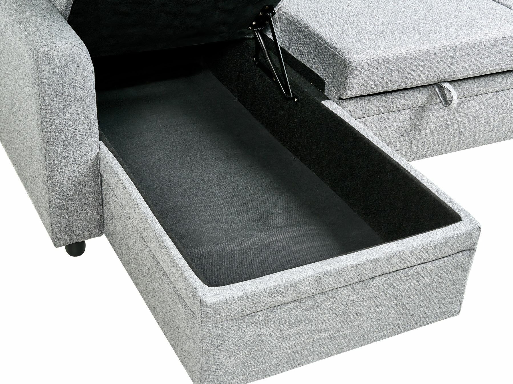 Γωνιακός Καναπές Berwyn 2805 (Γκρι)