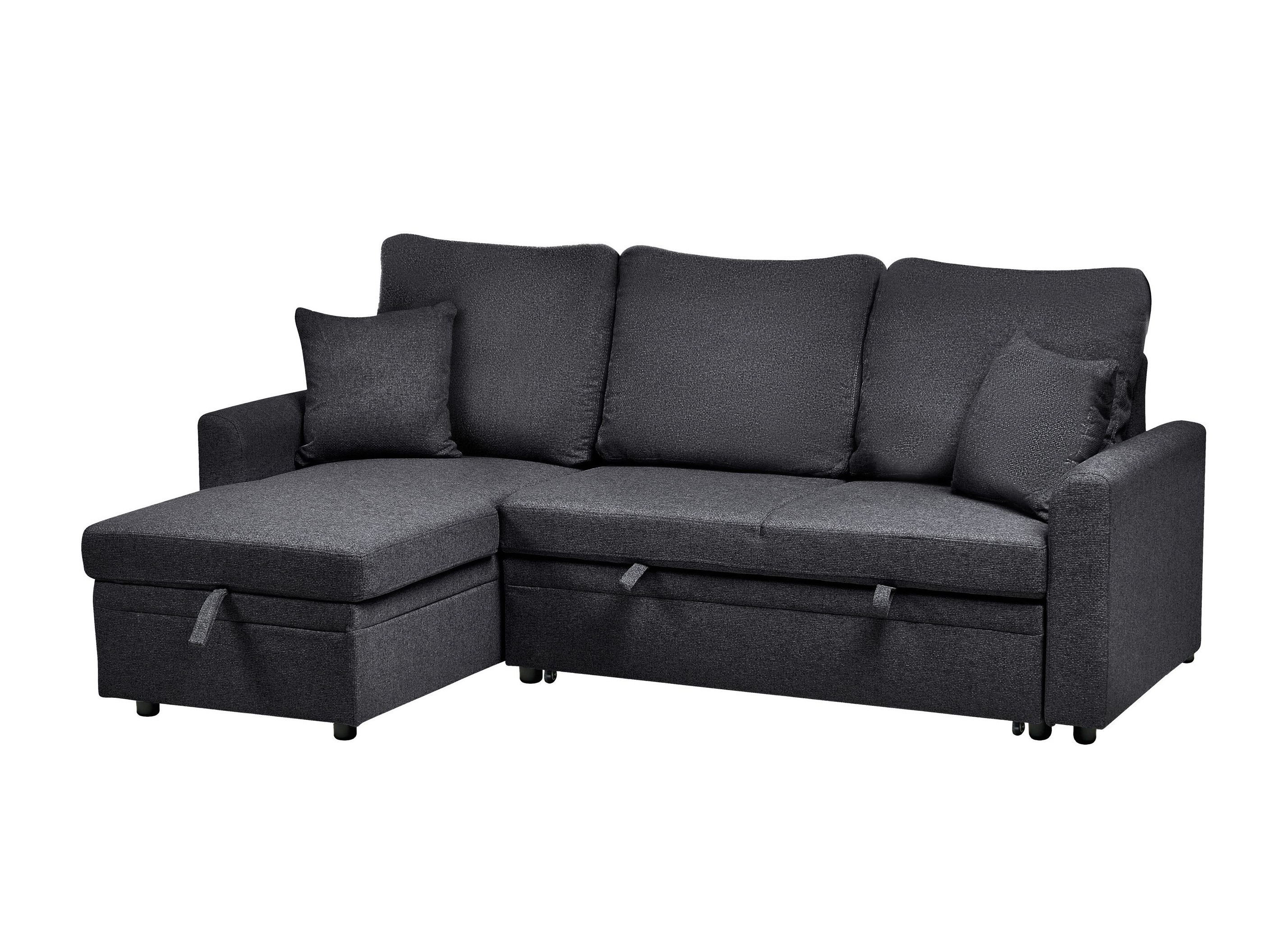 Γωνιακός Καναπές Berwyn 2805 (Μαύρο)