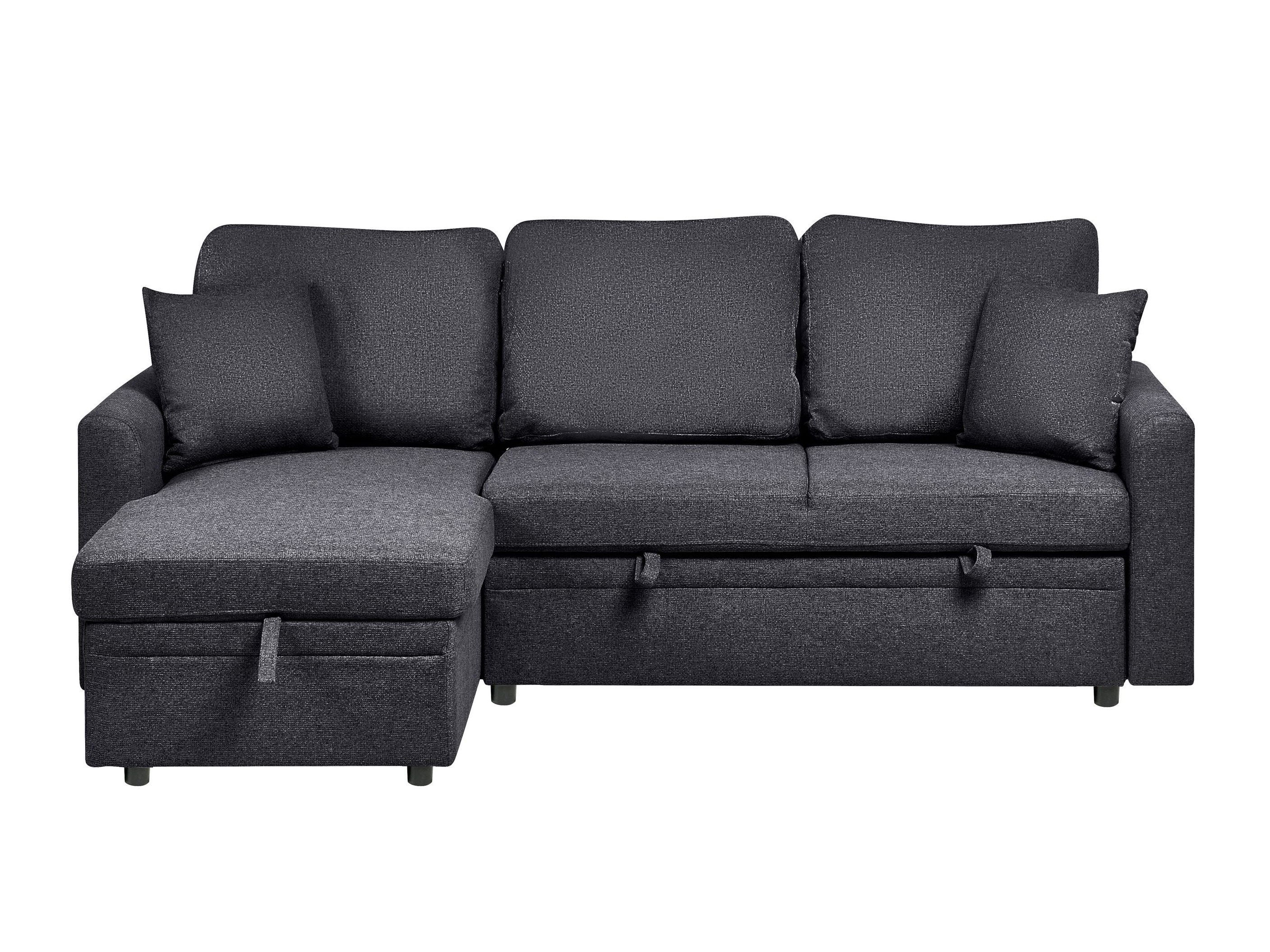 Γωνιακός Καναπές Berwyn 2805 (Μαύρο)