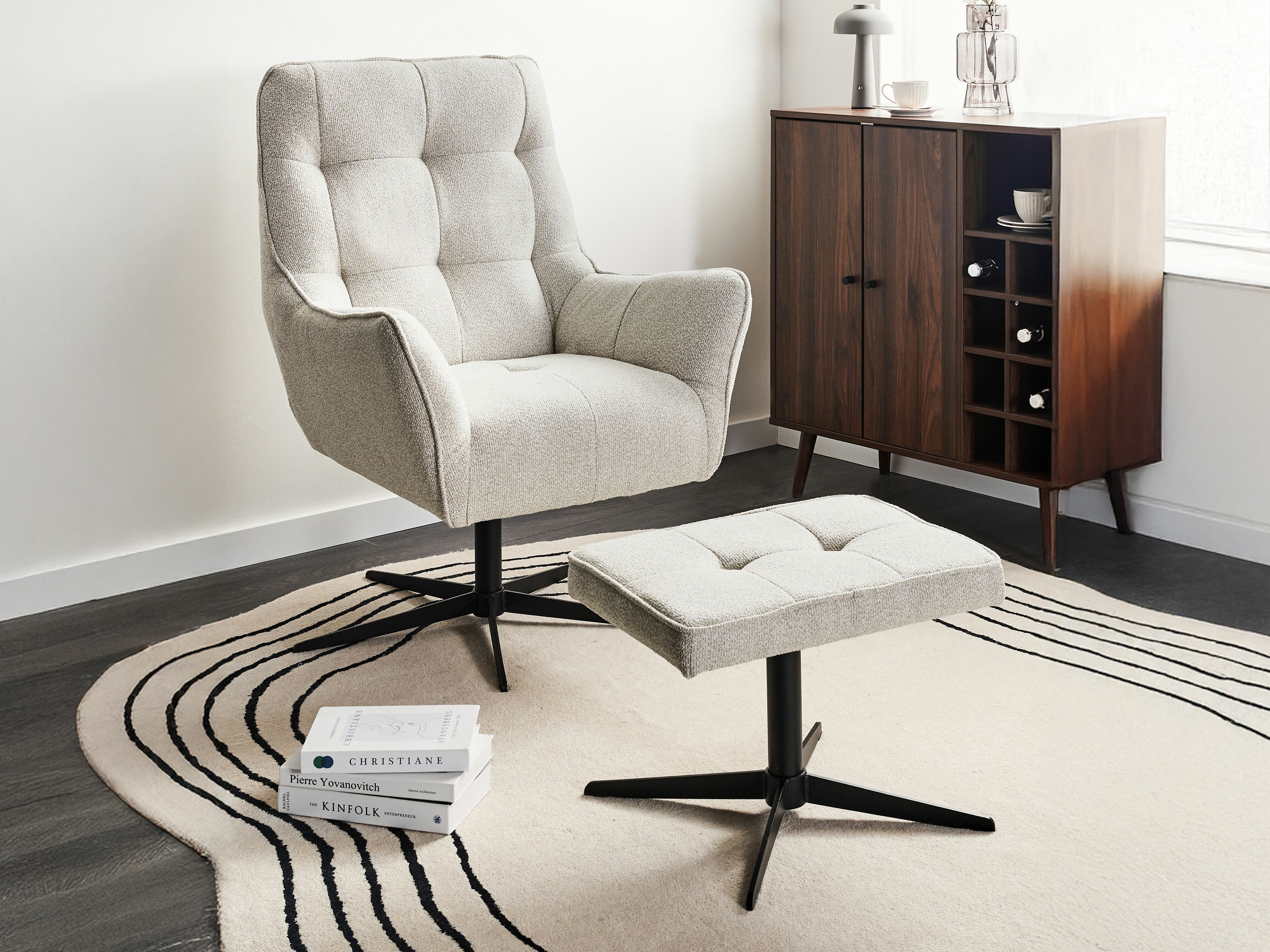 Armchair Berwyn 1409 (Light beige)
