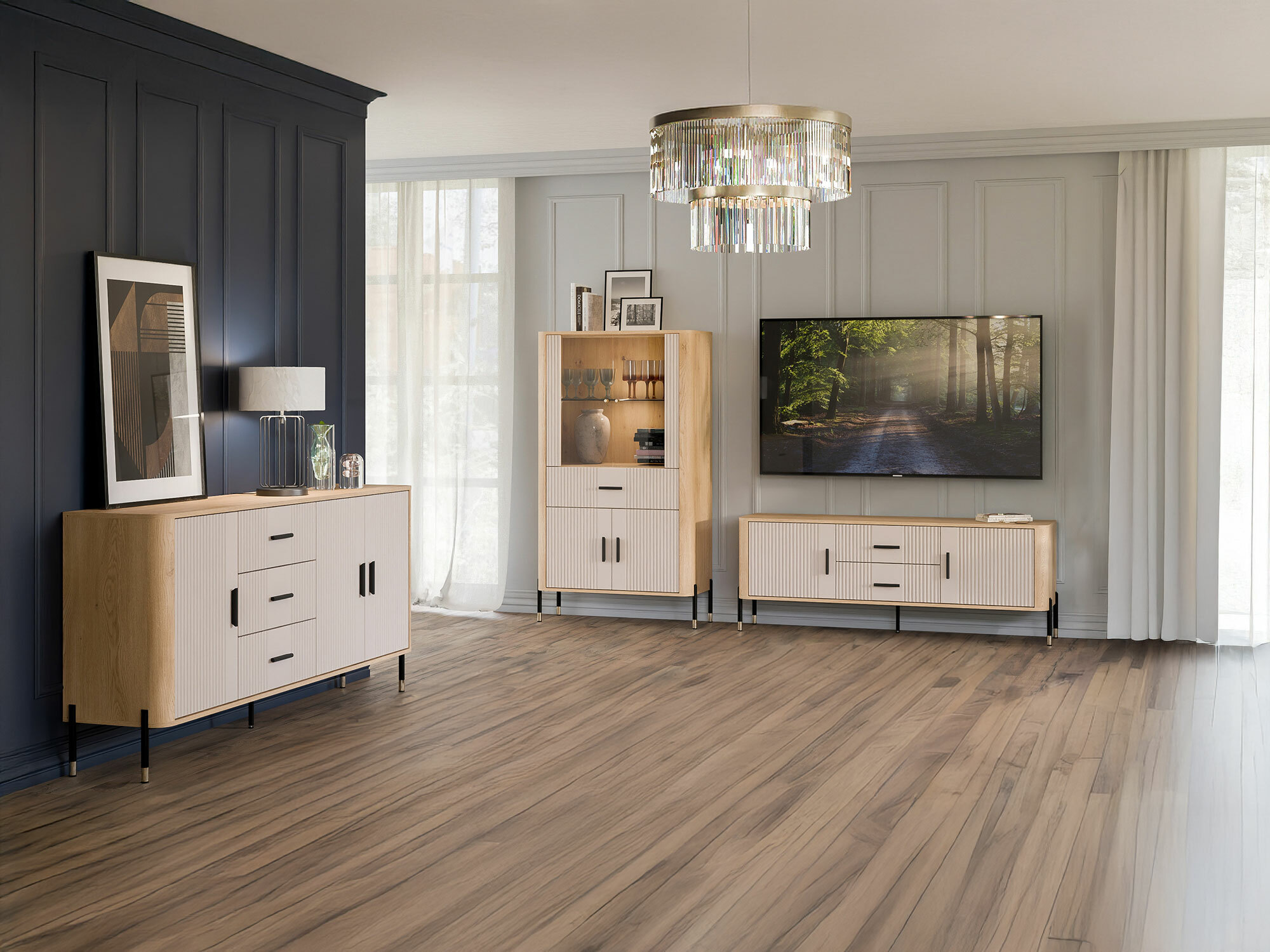 Living room set Flosora 147 (Cashmere)