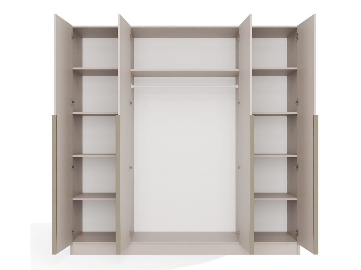 Wardrobe Mandeville 370 (Cashmere + Golden)