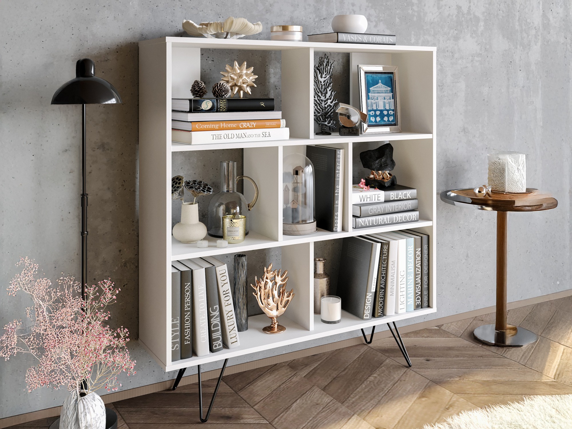 Βιβλιοθήκη Asheboro 187 (Άσπρο)