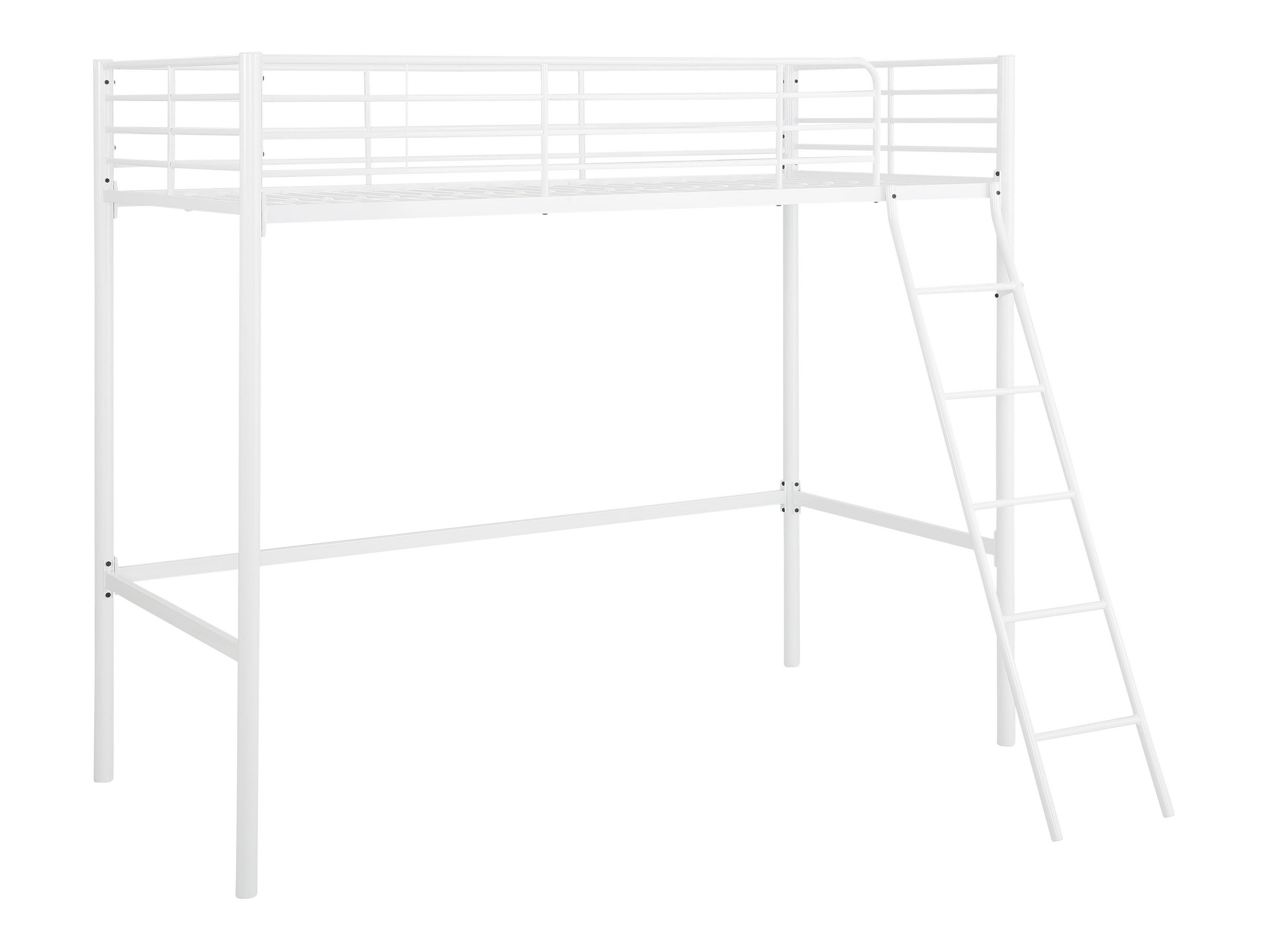 Loft bed Denton 1507 (White)