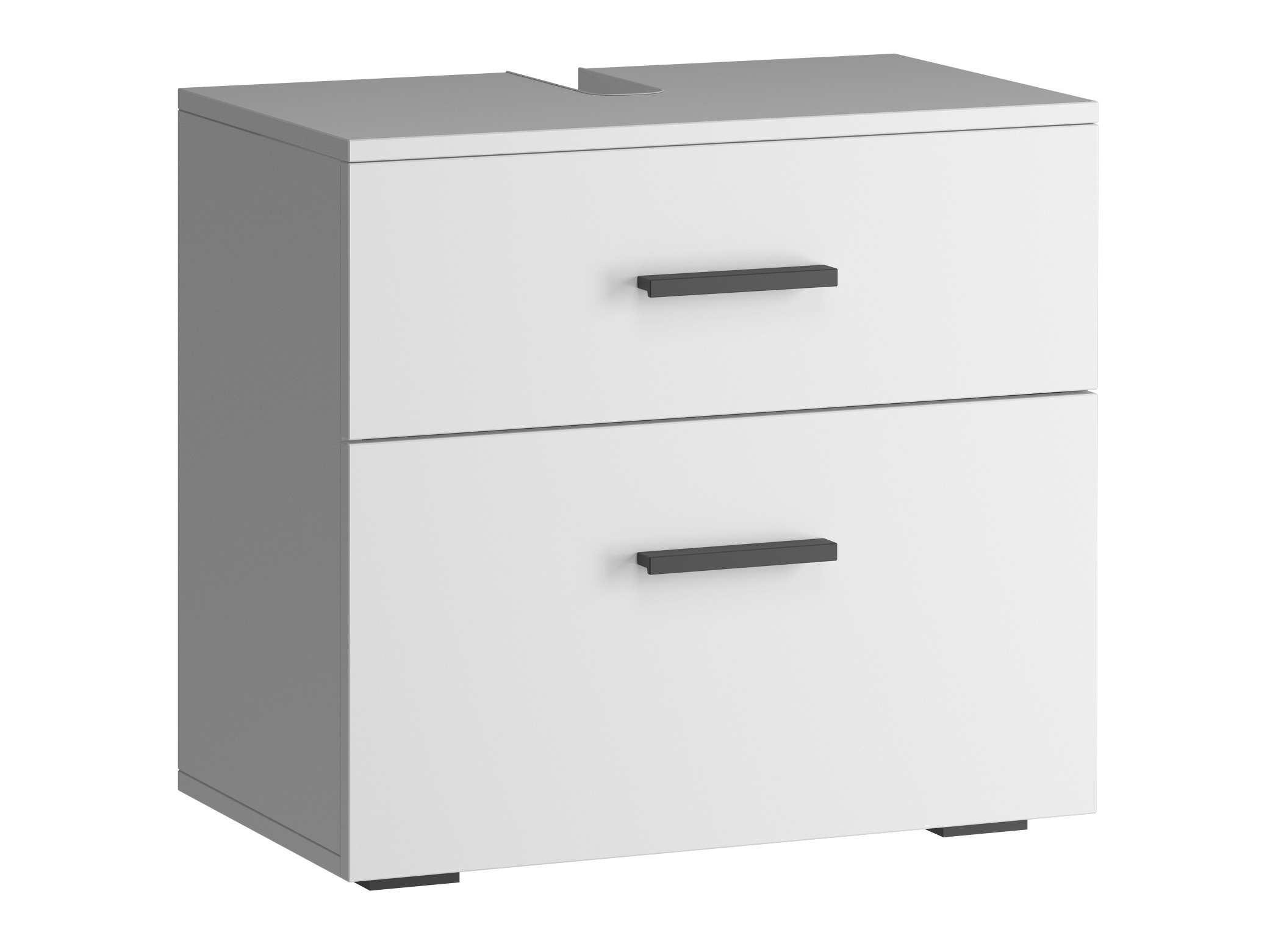 Standing bathroom cabinet for washbasin Larlori 100 (White)