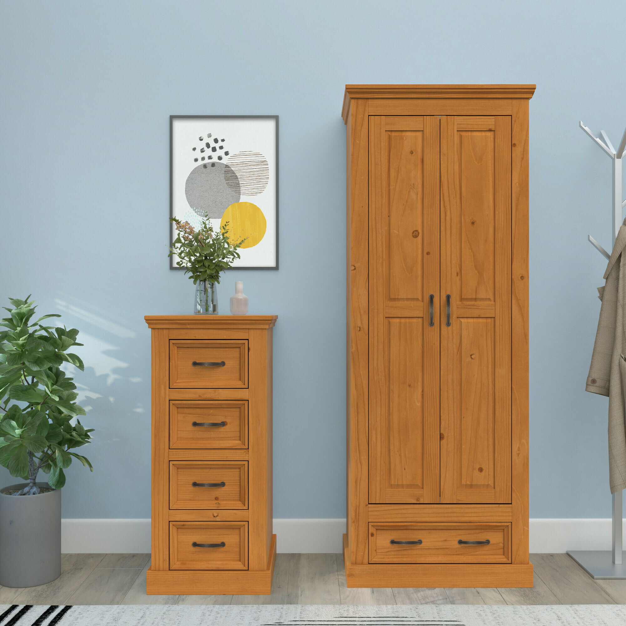 Συρταριέρα Tolelio 126 (Πεύκο)