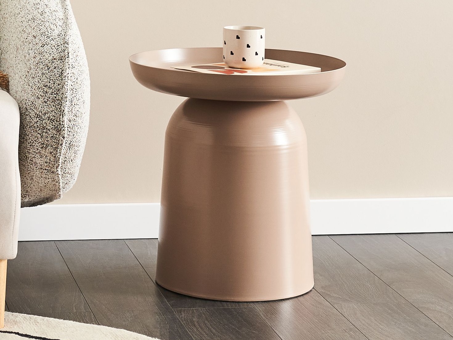 Βοηθητικό τραπεζάκι Berwyn 2819 (Taupe)