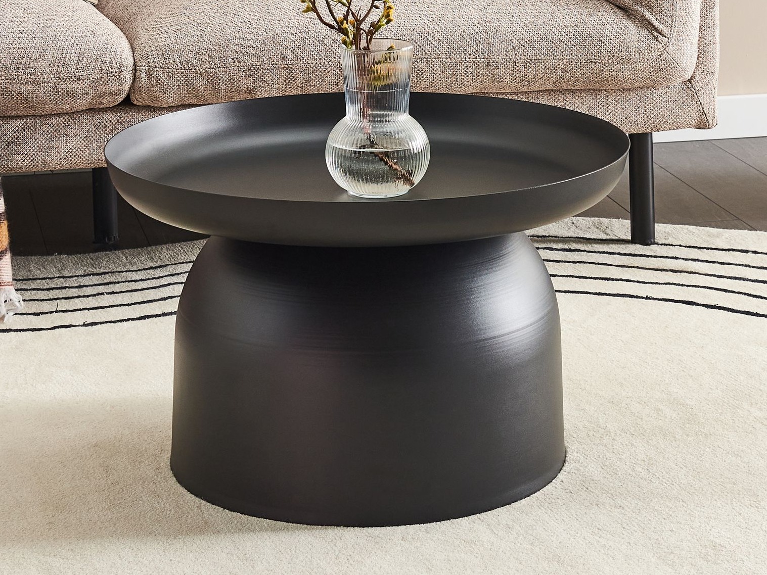 Τραπεζάκι σαλονιού Berwyn 2820 (Μαύρο)