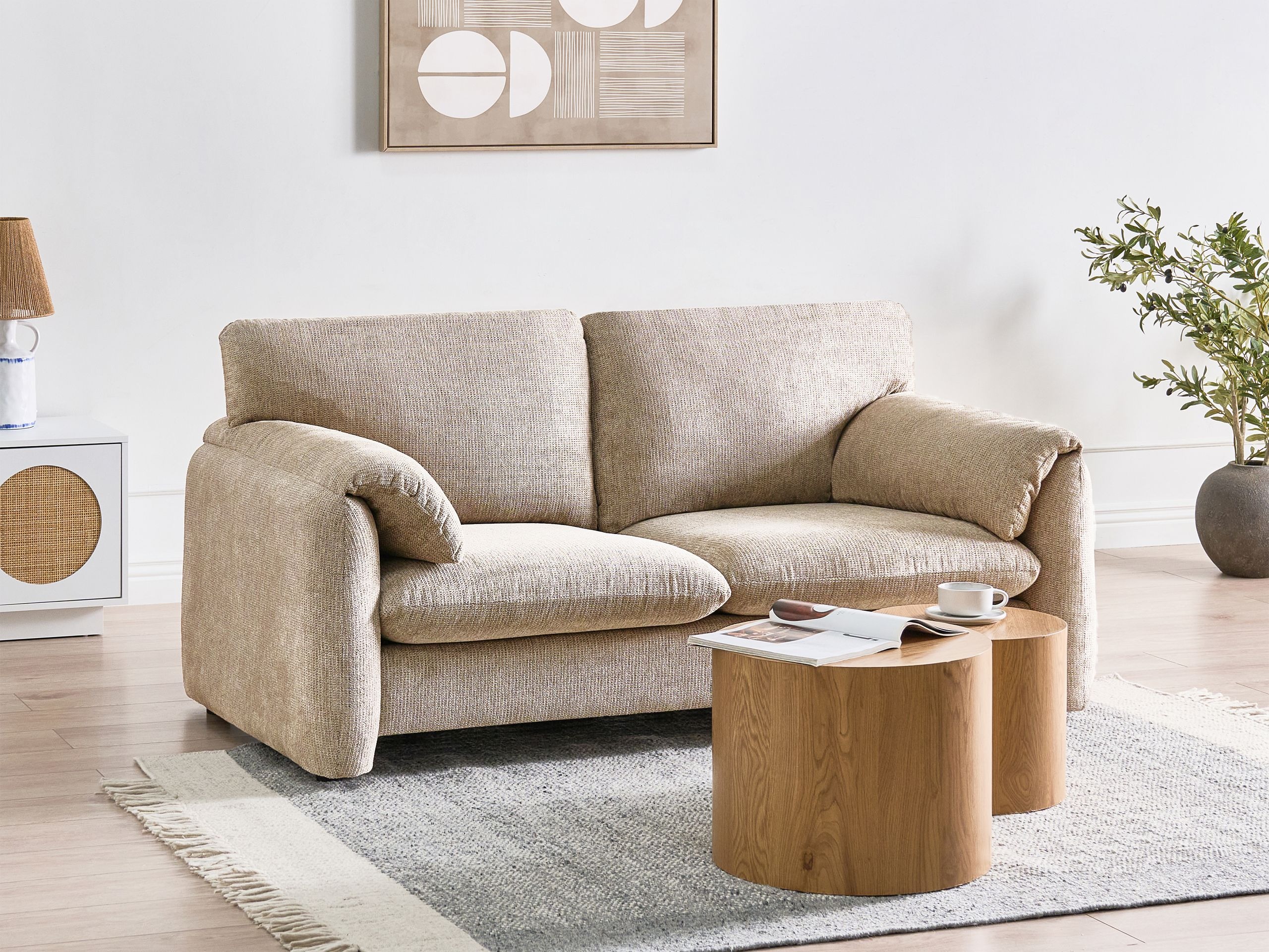 Καναπές Berwyn 2824 (Taupe)