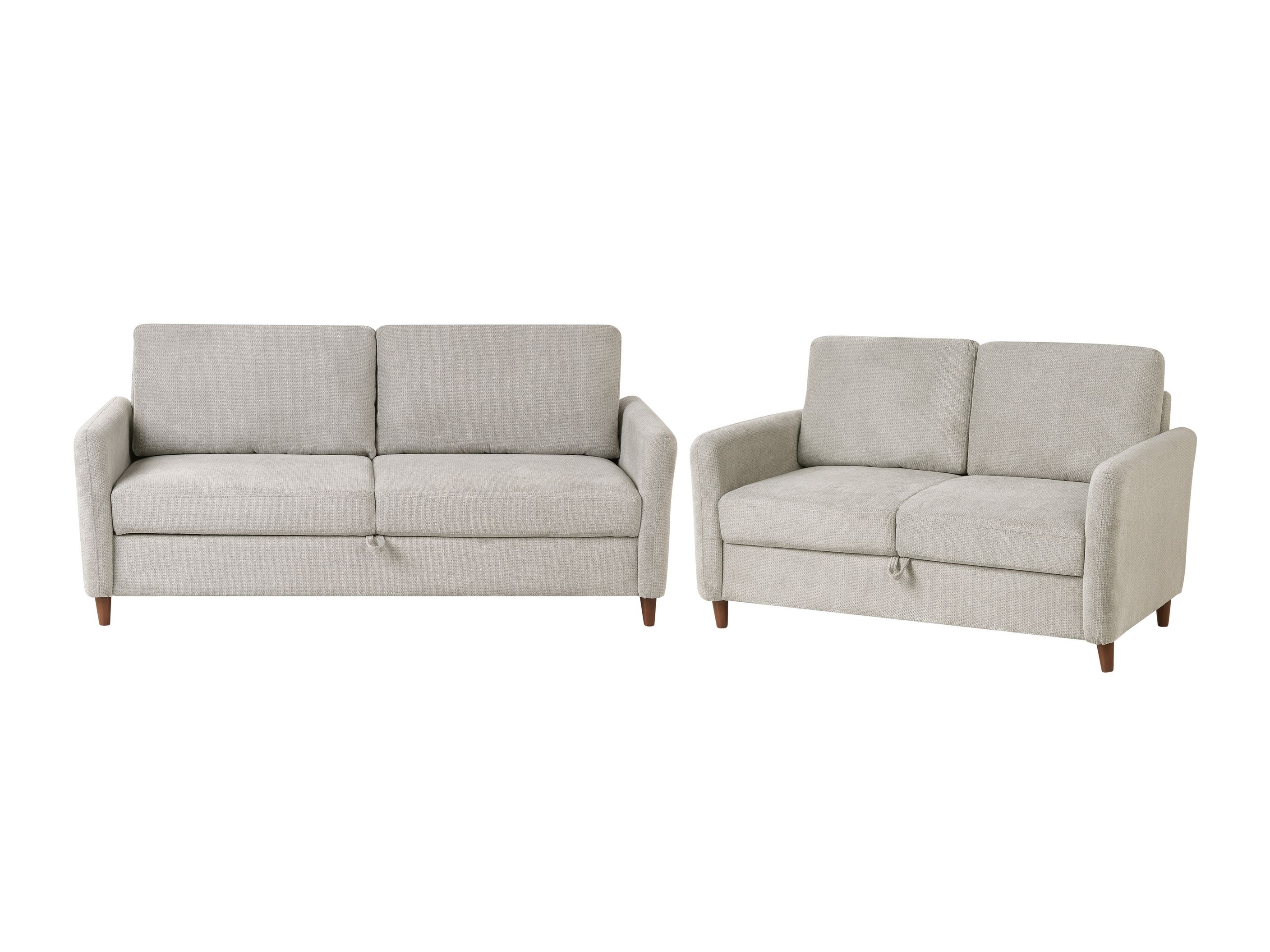 Σετ ταπετσαρισμένων επίπλων Berwyn 2823 (Γκρι)