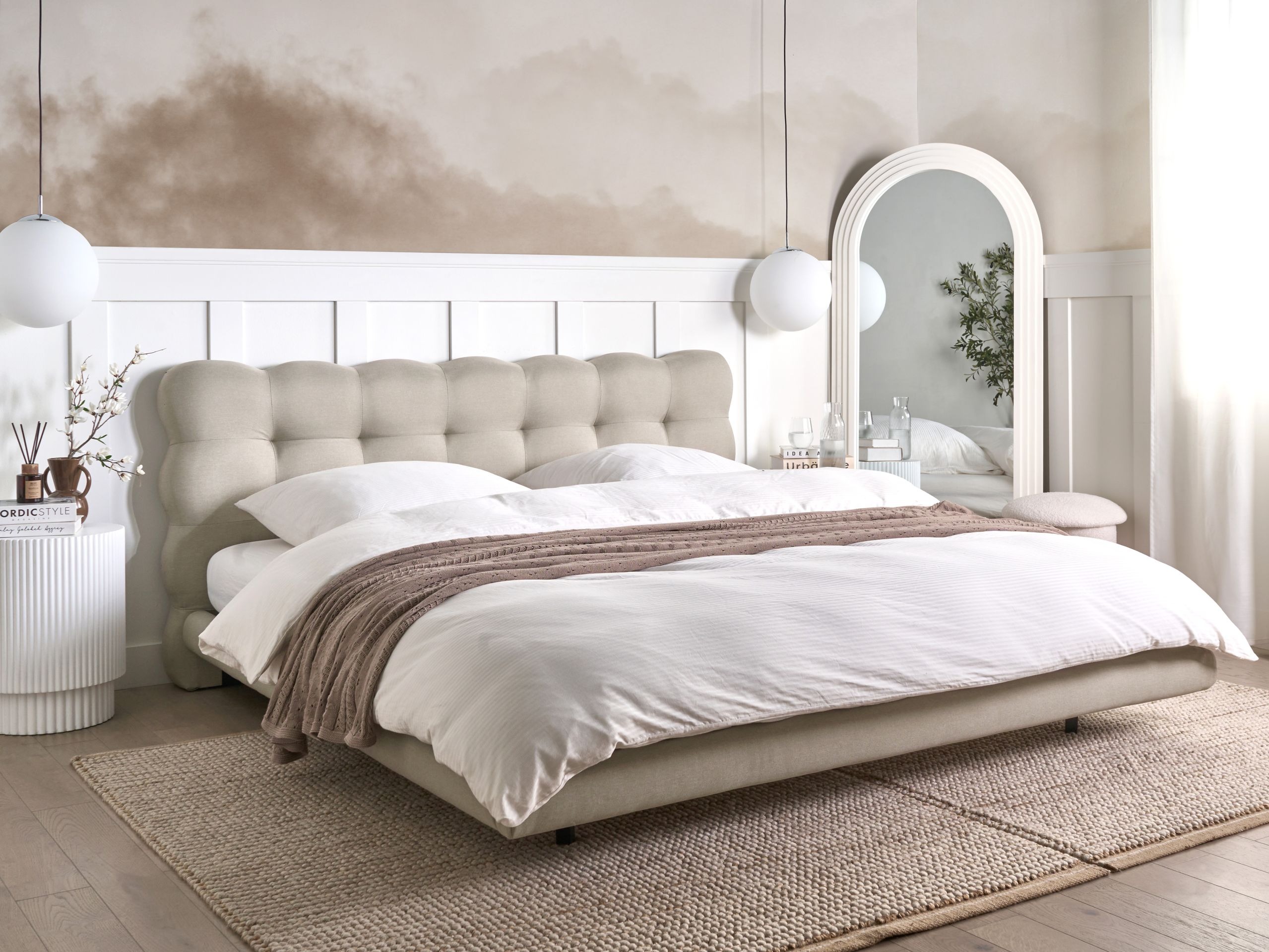 Bed Berwyn 2828 (Beige)