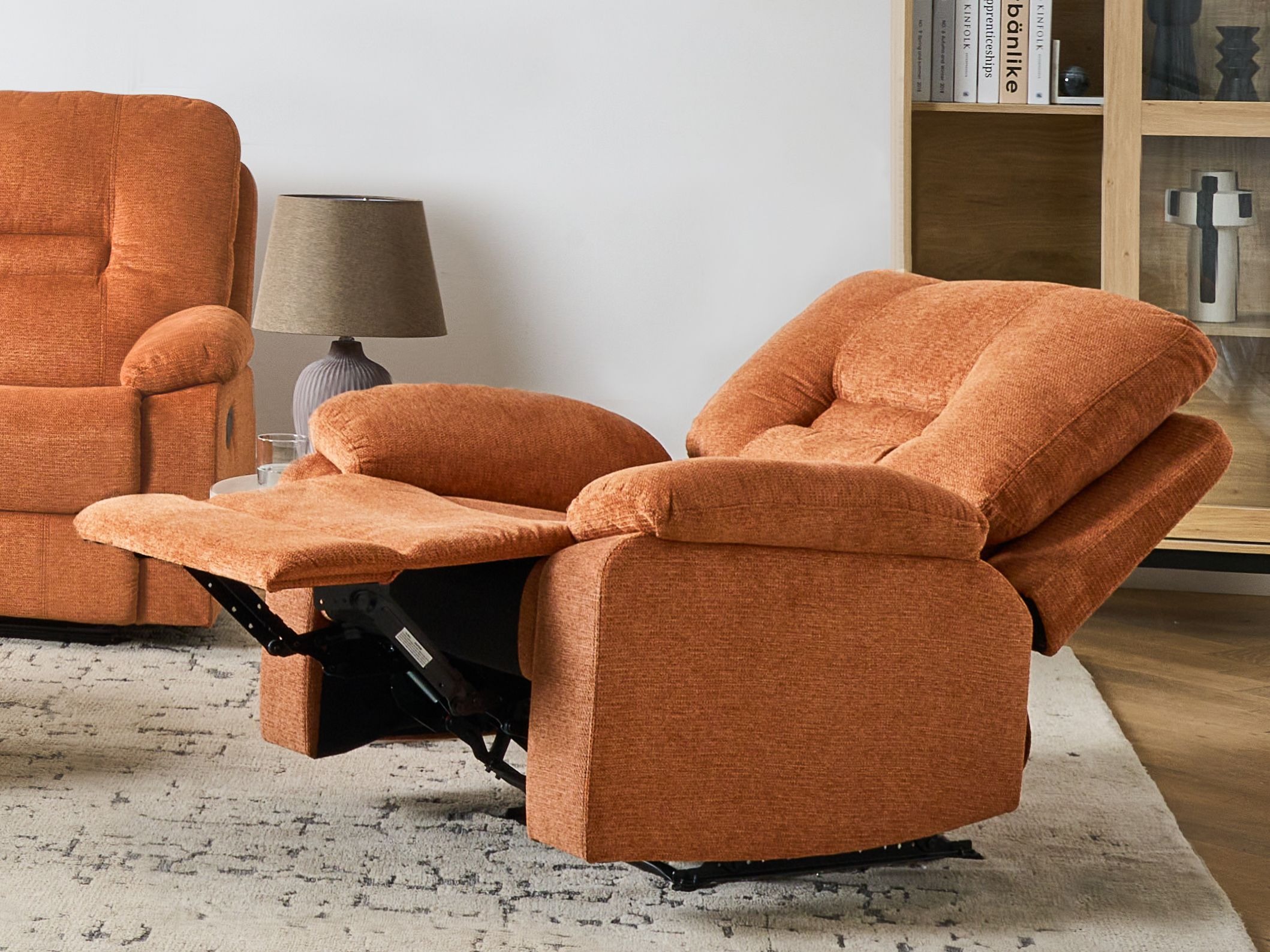 Armchair recliner Tivlira 109 (Orange)